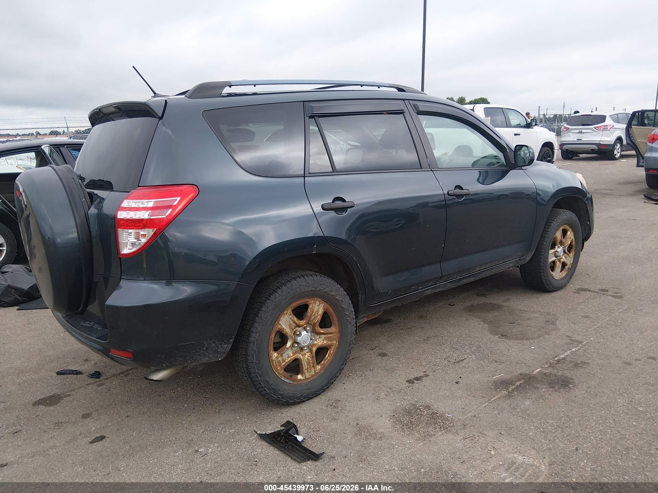 2010 Toyota Rav4   Blue vin: 2T3ZF4DV1AW023691