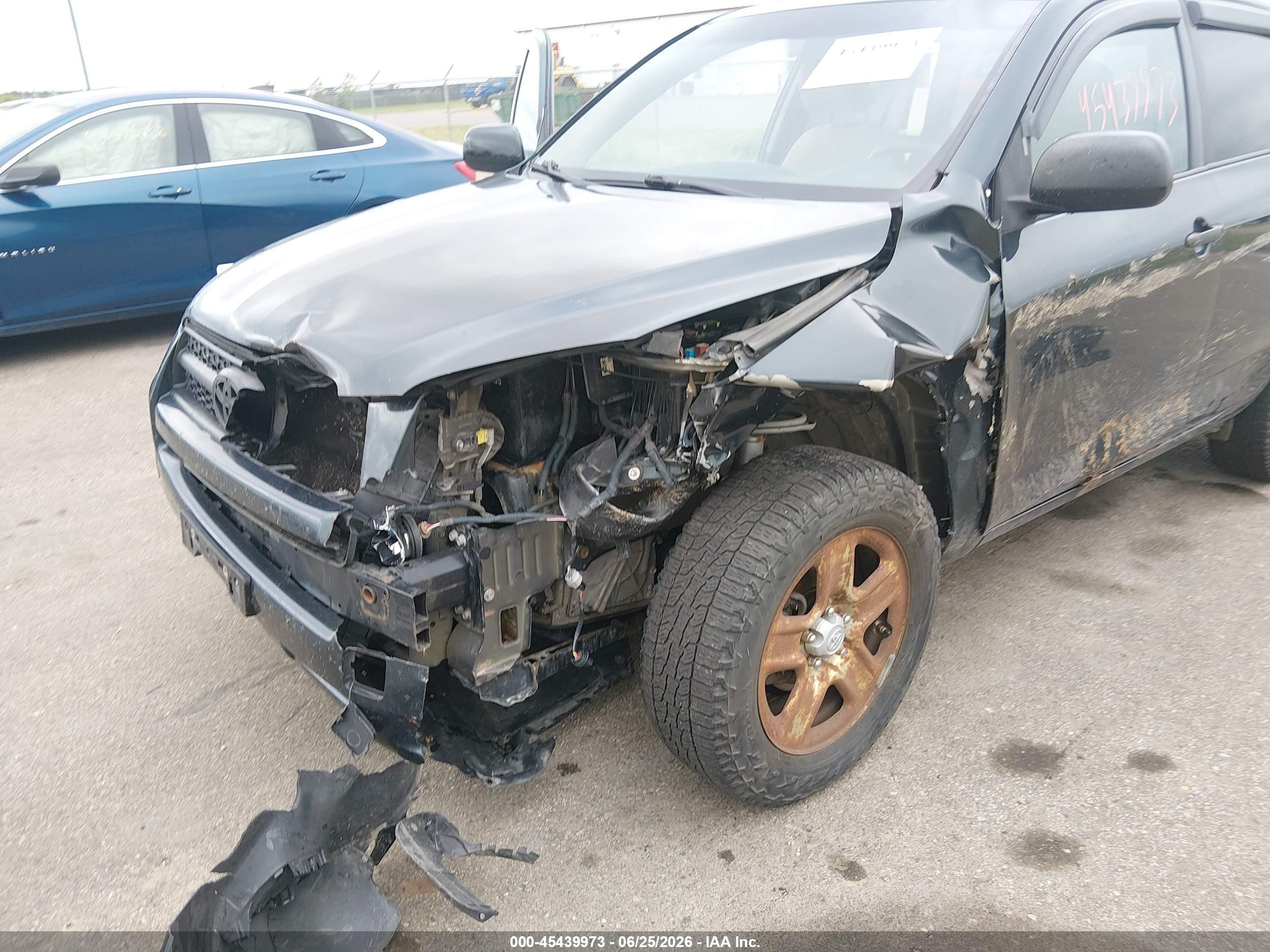 2010 Toyota Rav4   Blue vin: 2T3ZF4DV1AW023691