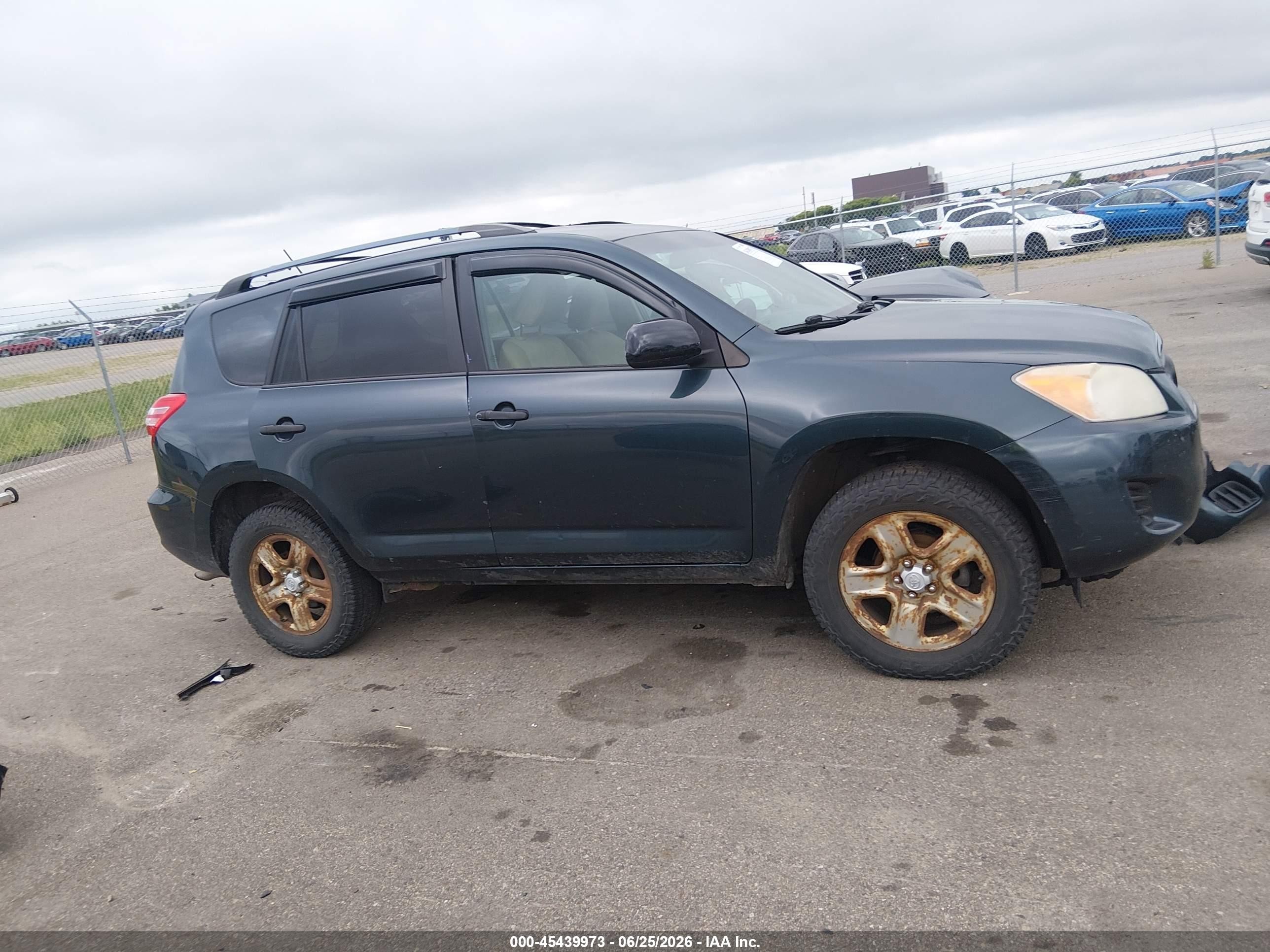 2010 Toyota Rav4   Blue vin: 2T3ZF4DV1AW023691