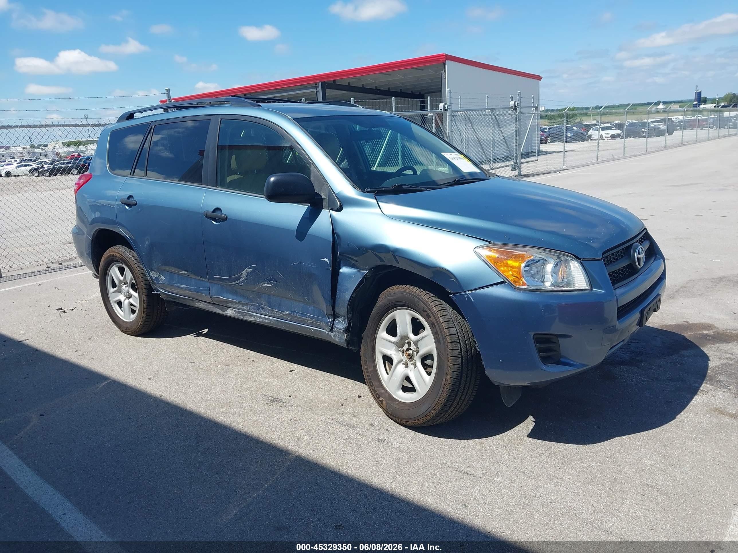 2010 Toyota Rav4 Blue vin: 2T3ZF4DV1AW034898