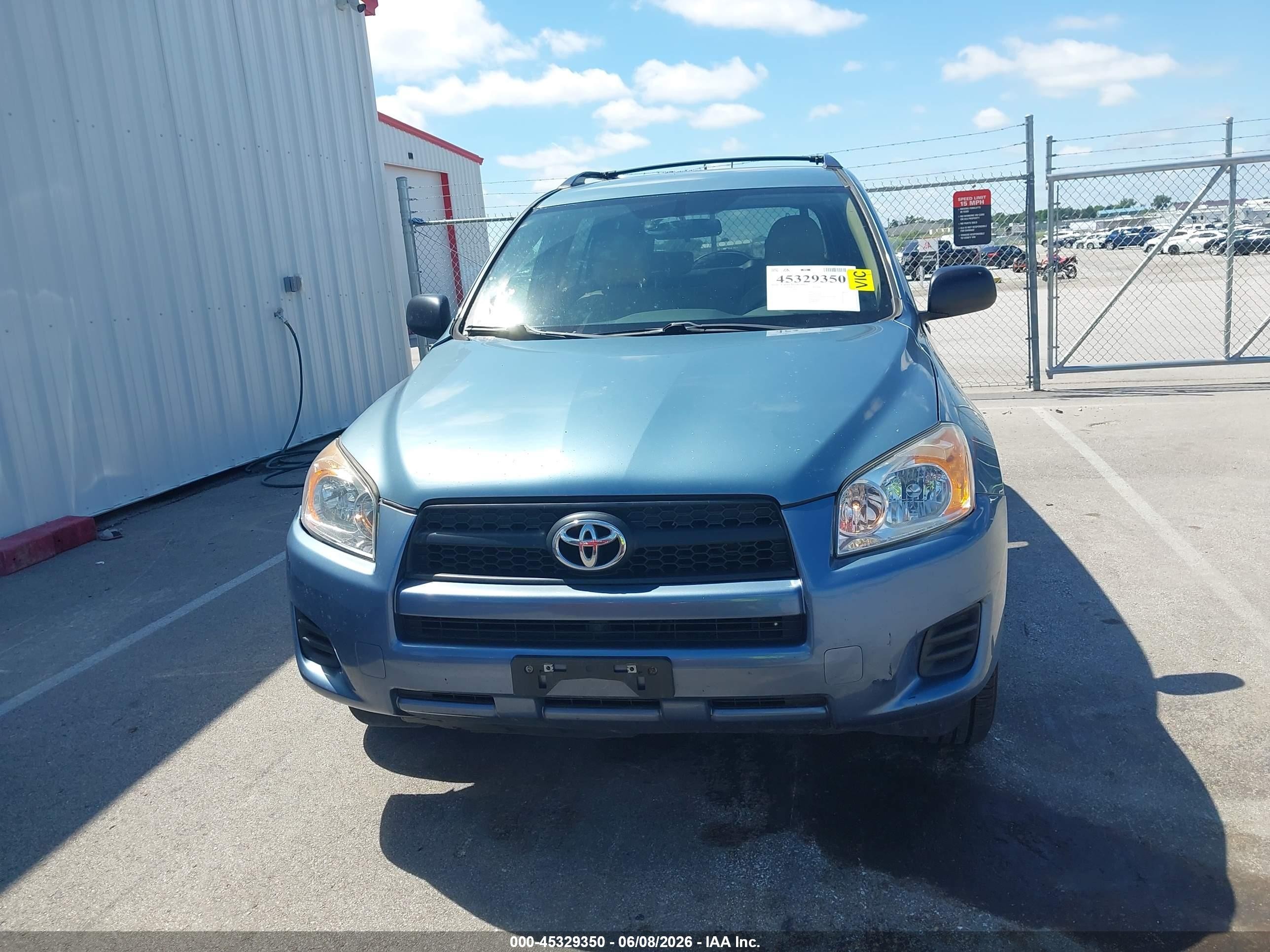2010 Toyota Rav4 Blue vin: 2T3ZF4DV1AW034898