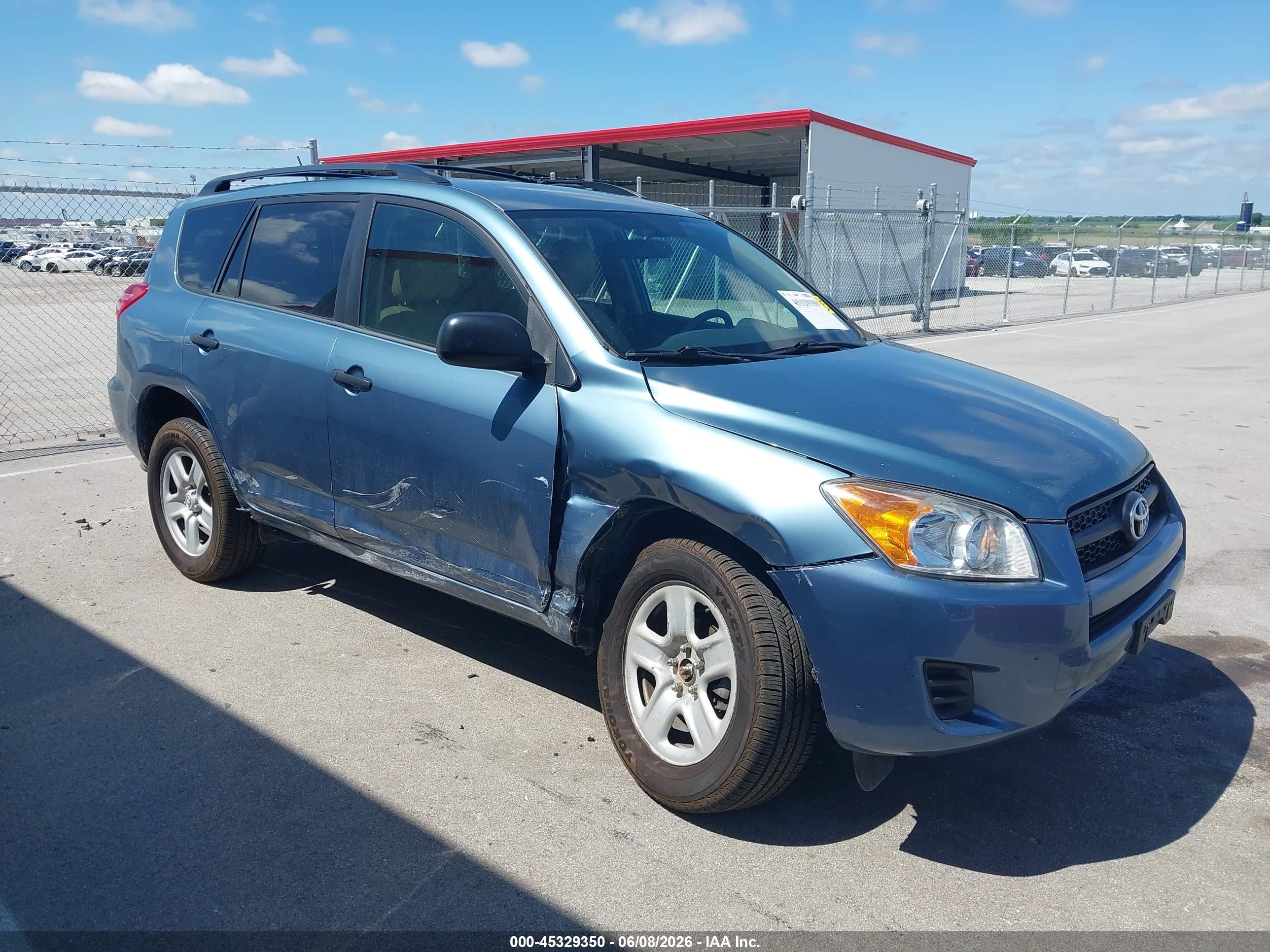 2010 Toyota Rav4 Blue vin: 2T3ZF4DV1AW034898