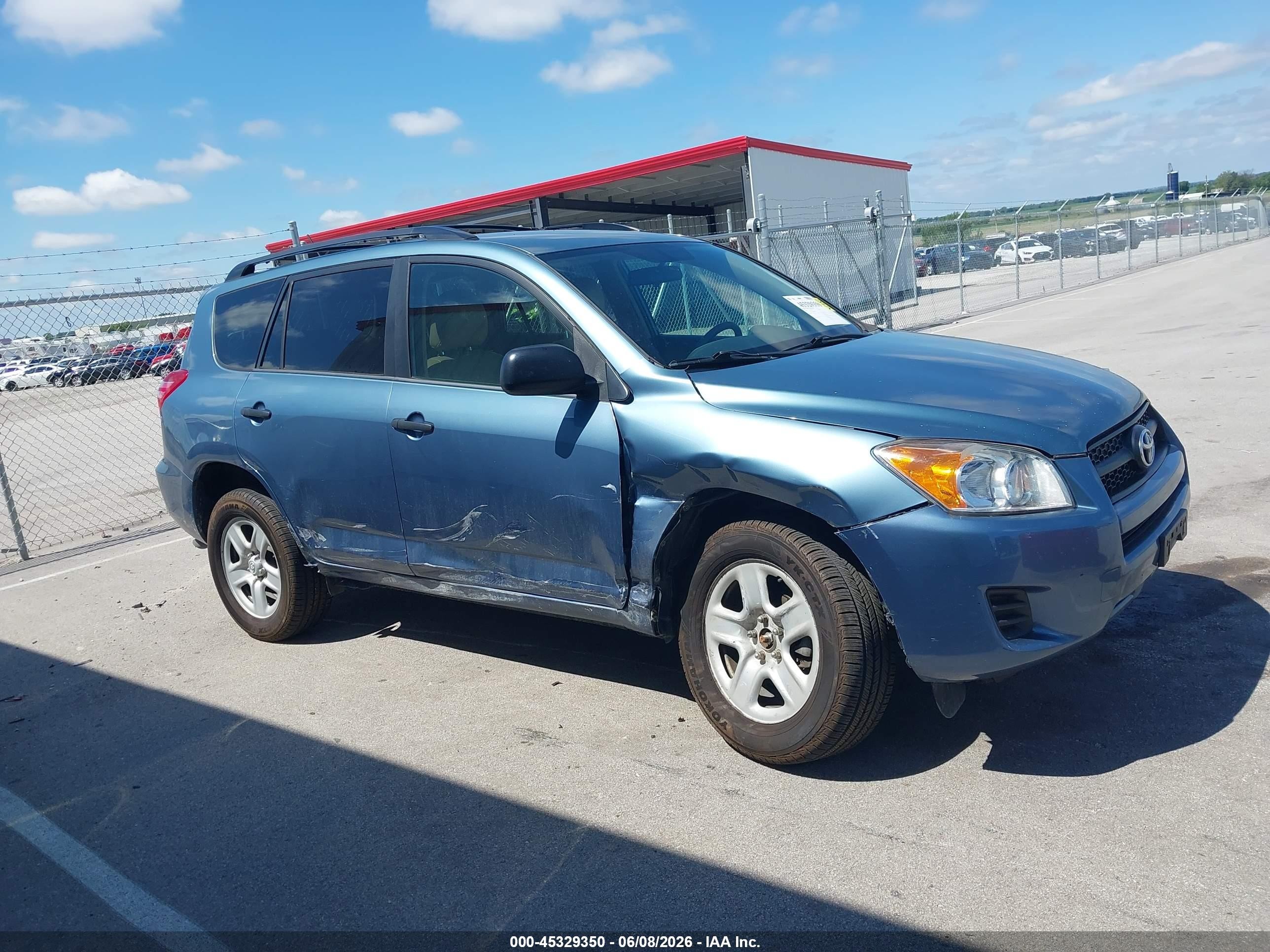 2010 Toyota Rav4 Blue vin: 2T3ZF4DV1AW034898