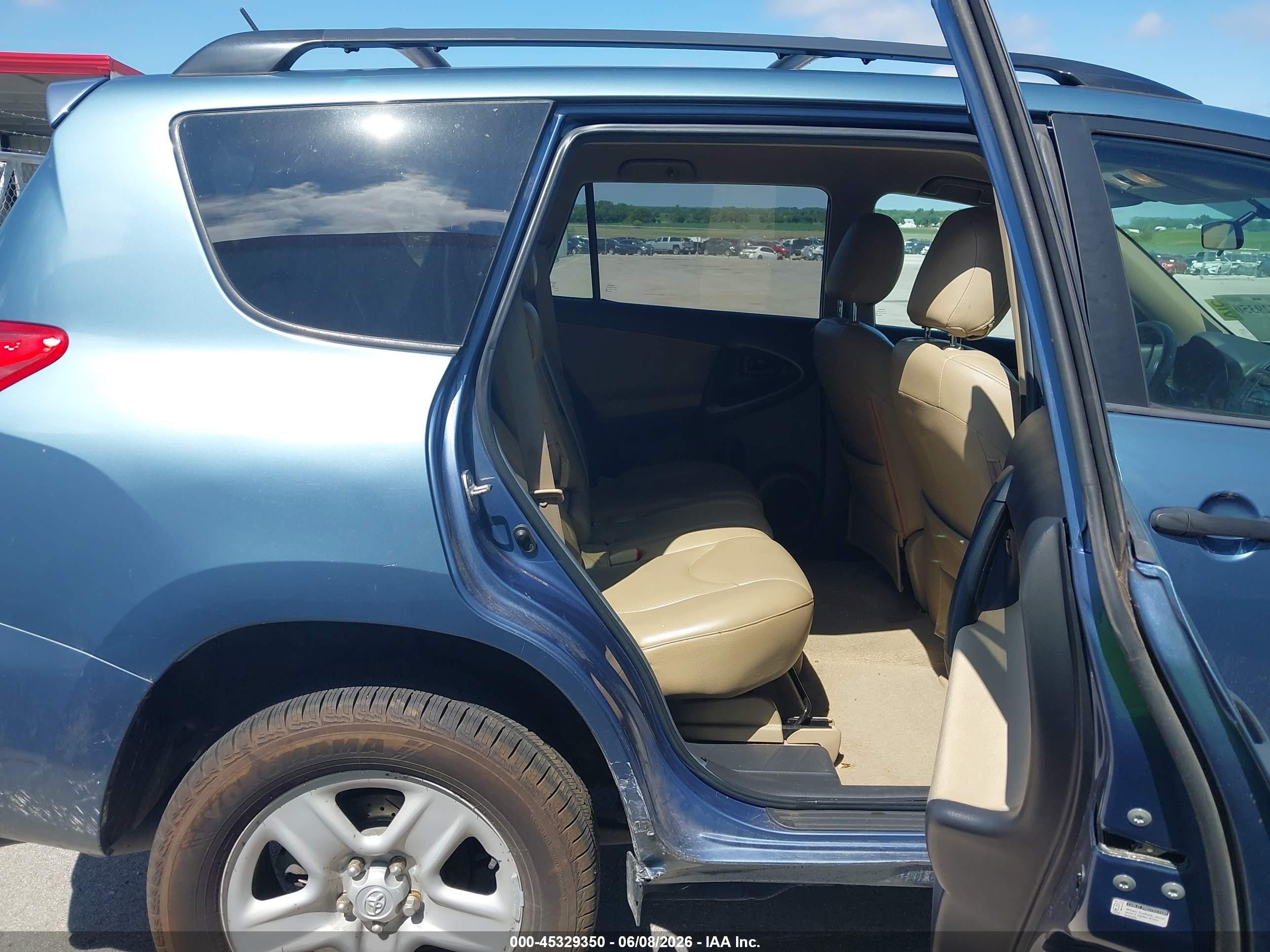 2010 Toyota Rav4 Blue vin: 2T3ZF4DV1AW034898