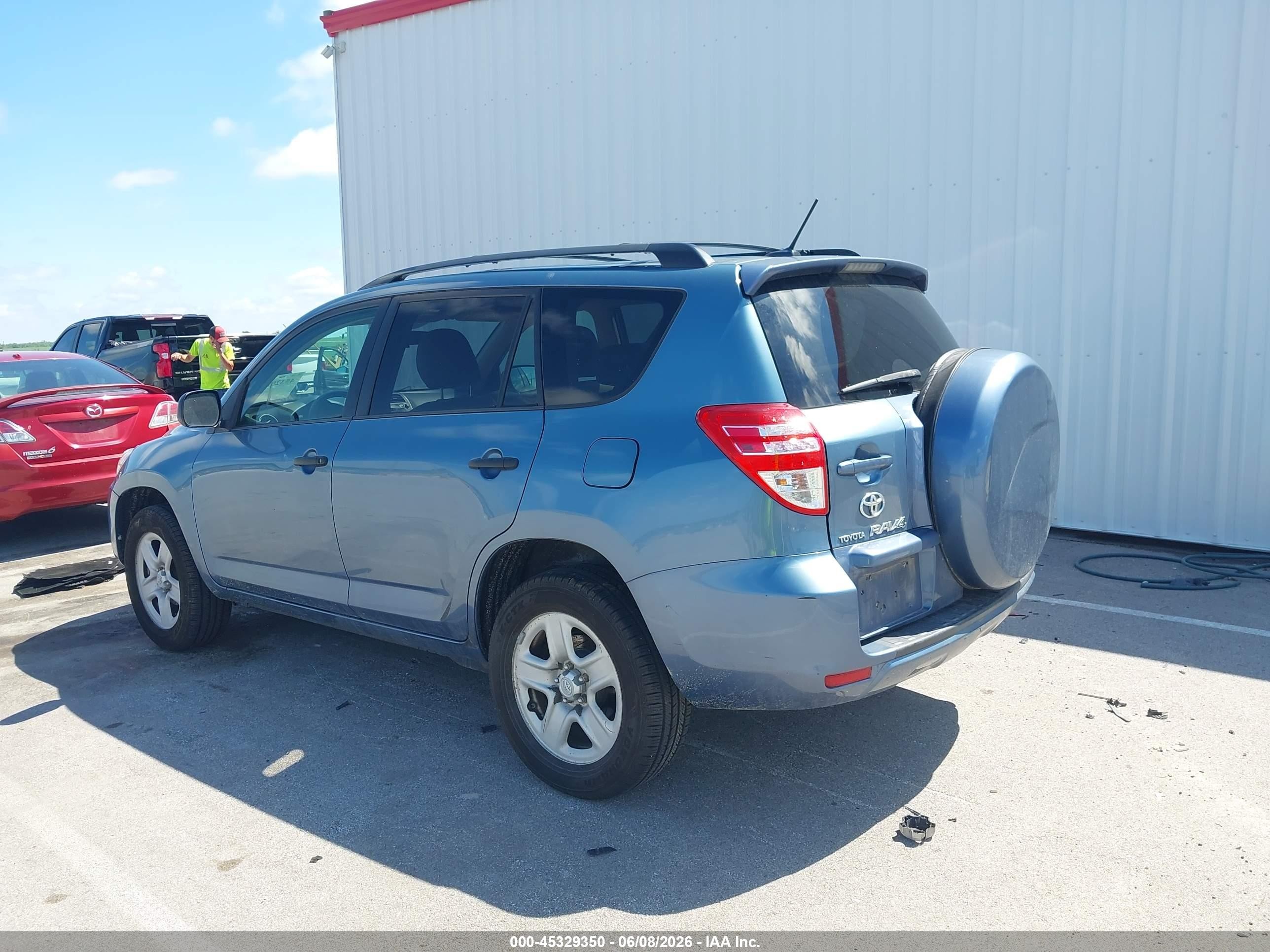 2010 Toyota Rav4 Blue vin: 2T3ZF4DV1AW034898