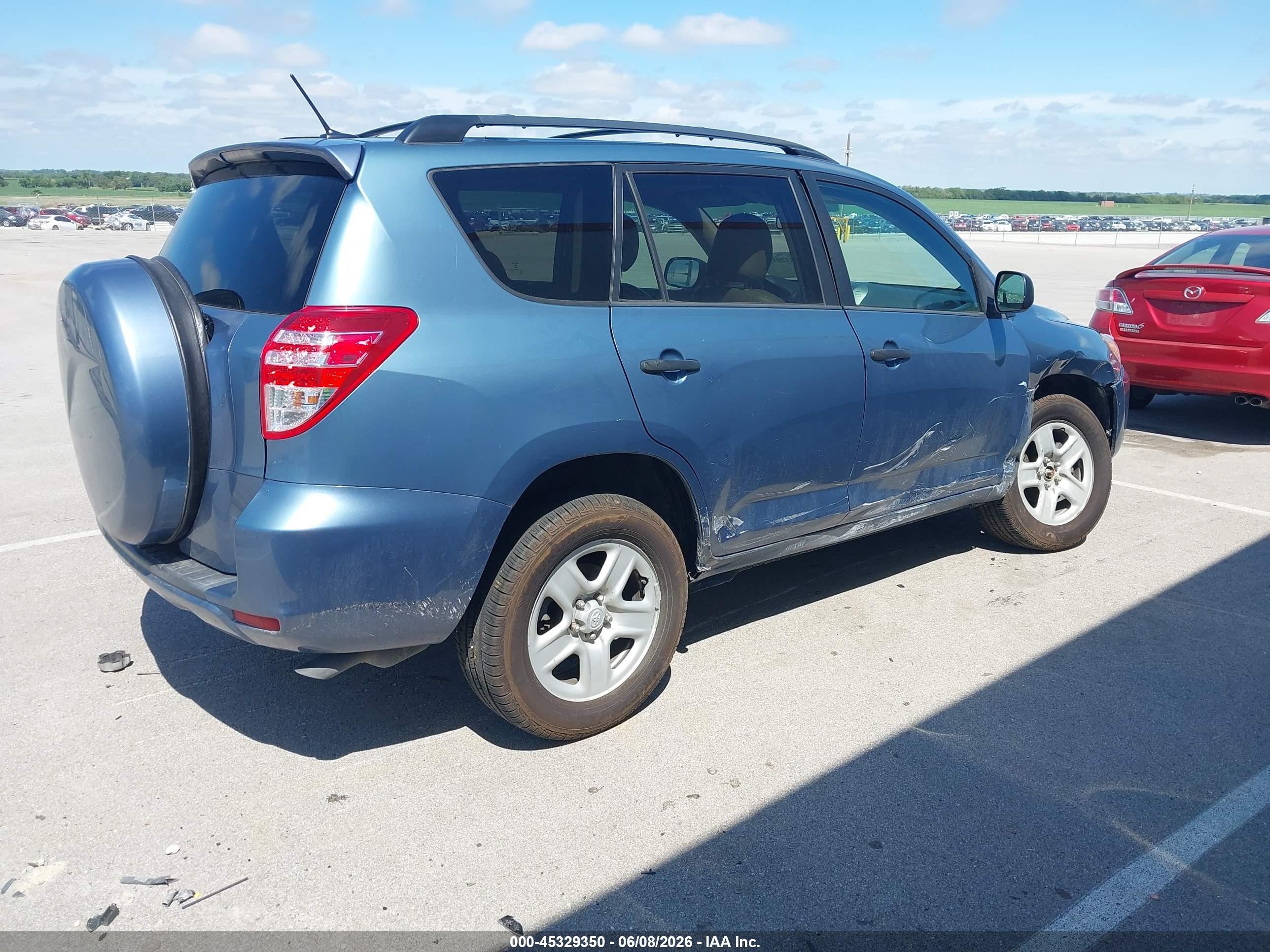 2010 Toyota Rav4 Blue vin: 2T3ZF4DV1AW034898