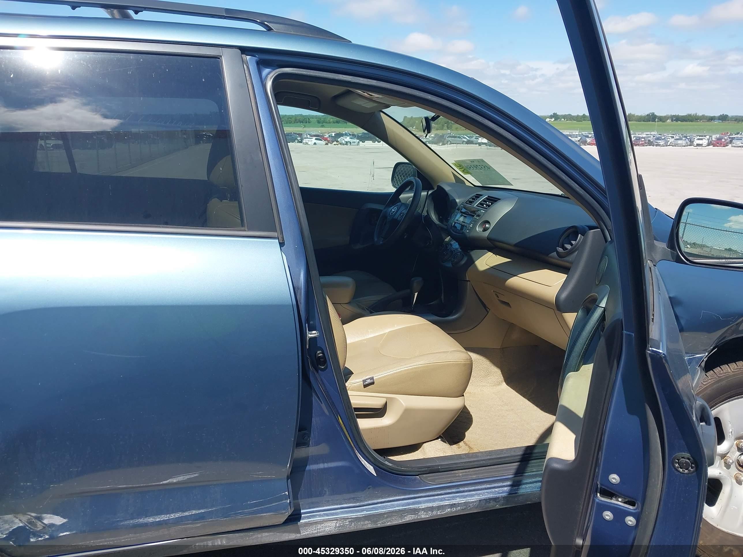 2010 Toyota Rav4 Blue vin: 2T3ZF4DV1AW034898
