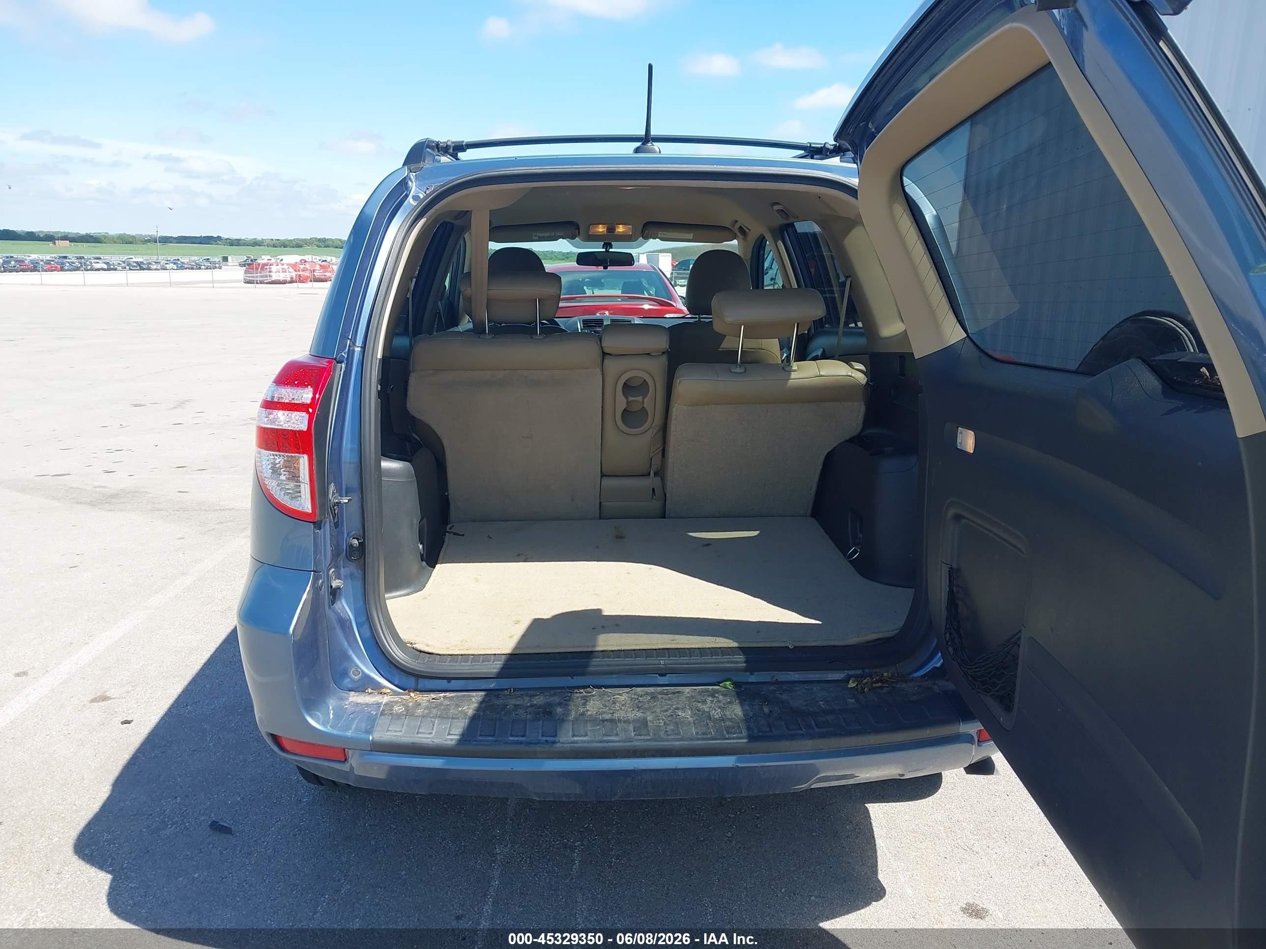 2010 Toyota Rav4 Blue vin: 2T3ZF4DV1AW034898