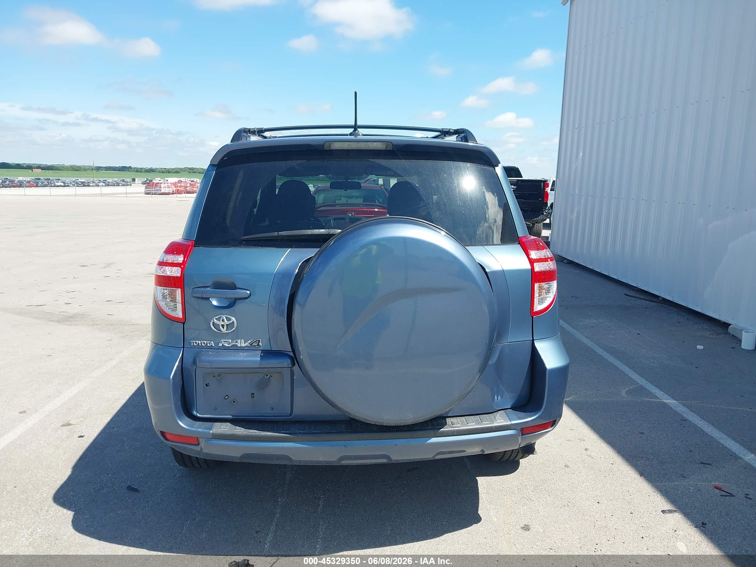 2010 Toyota Rav4 Blue vin: 2T3ZF4DV1AW034898