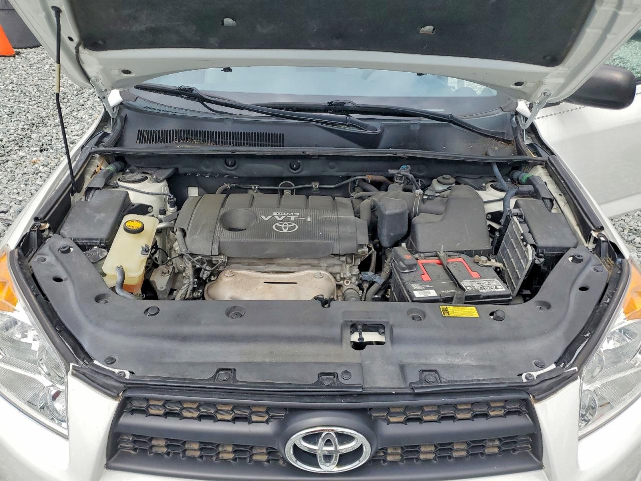 2010 Toyota Rav4 Base White vin: 2T3ZF4DV1AW046324