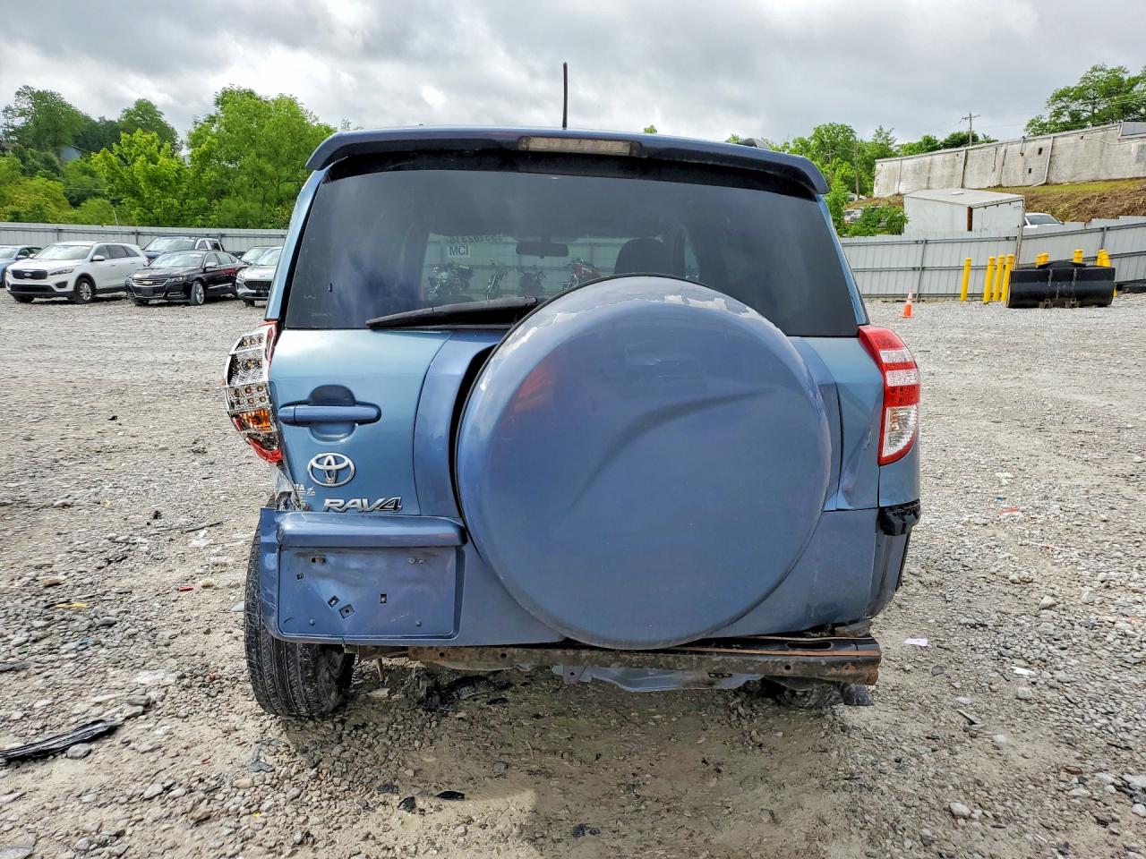 2010 Toyota Rav4 Base Синий vin: 2T3ZF4DV1AW047182