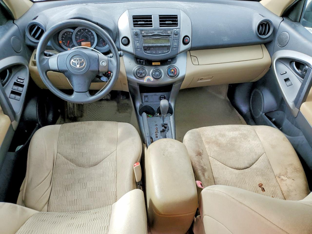 2010 Toyota Rav4 Base Синий vin: 2T3ZF4DV1AW047182