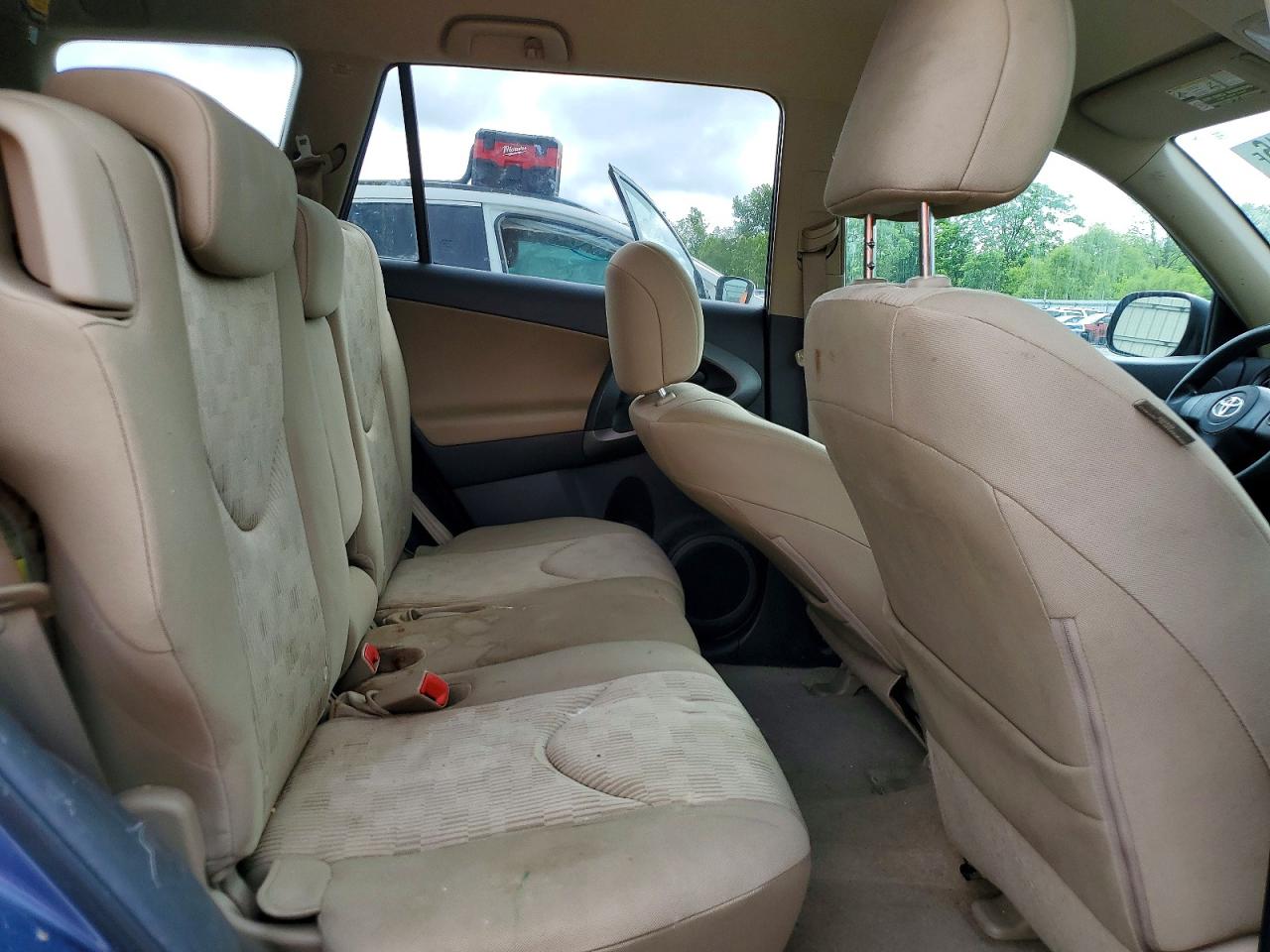 2010 Toyota Rav4 Base Синий vin: 2T3ZF4DV1AW047182