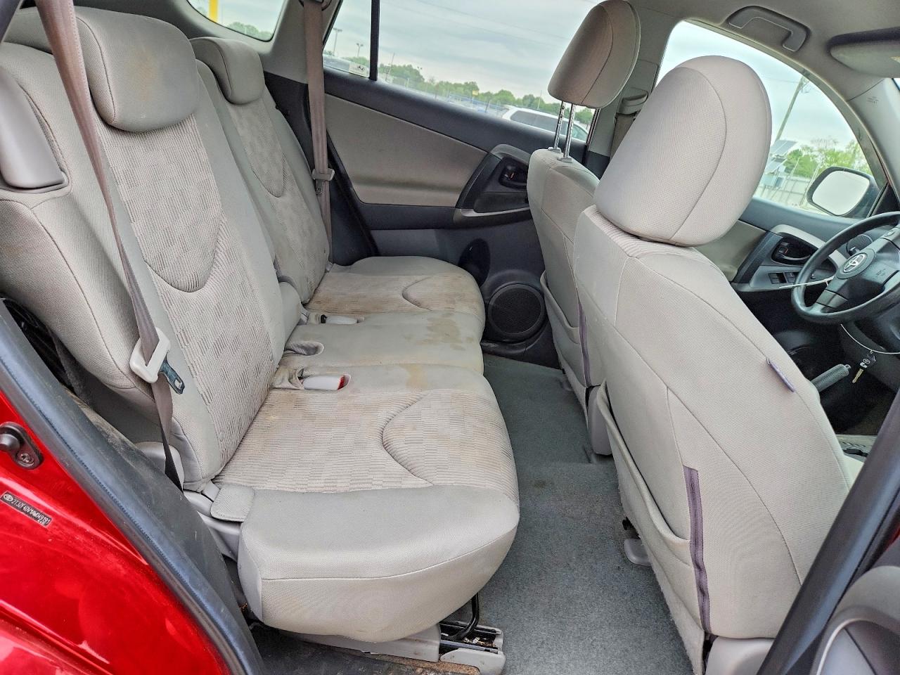 2010 Toyota Rav4 Base Red vin: 2T3ZF4DV1AW049191