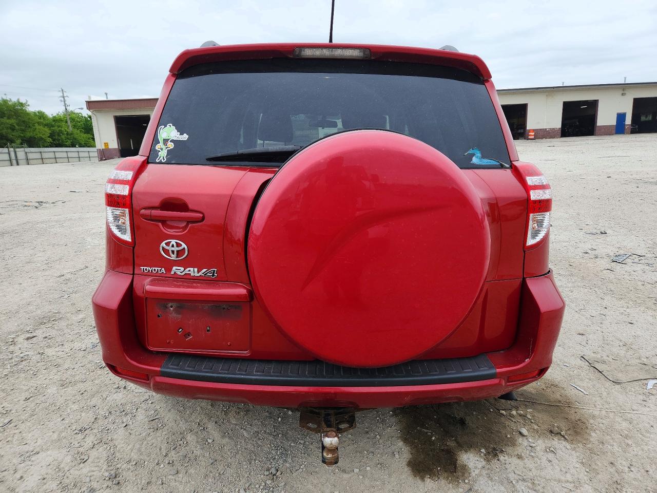 2010 Toyota Rav4 Base Red vin: 2T3ZF4DV1AW049191