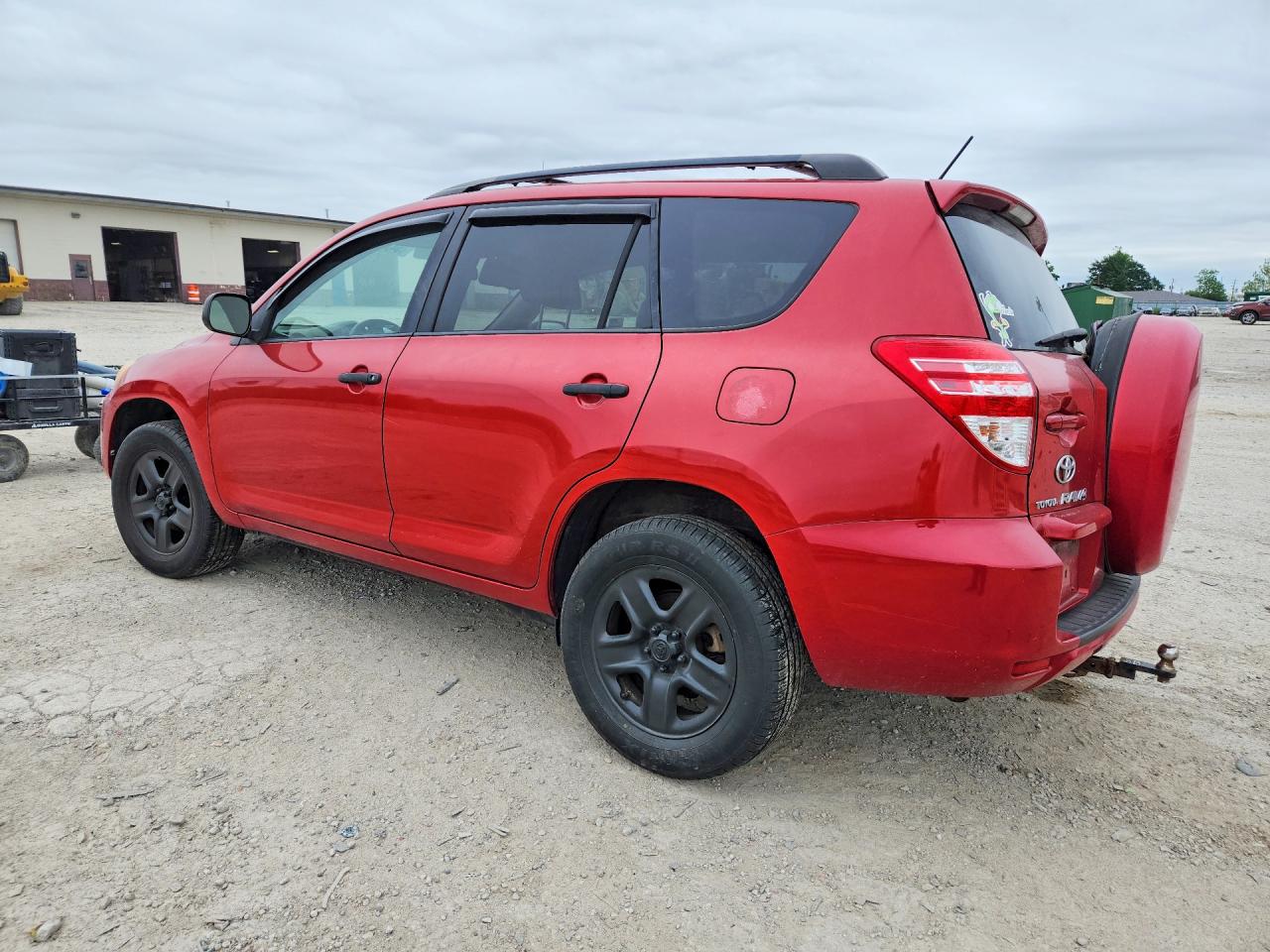 2010 Toyota Rav4 Base Red vin: 2T3ZF4DV1AW049191