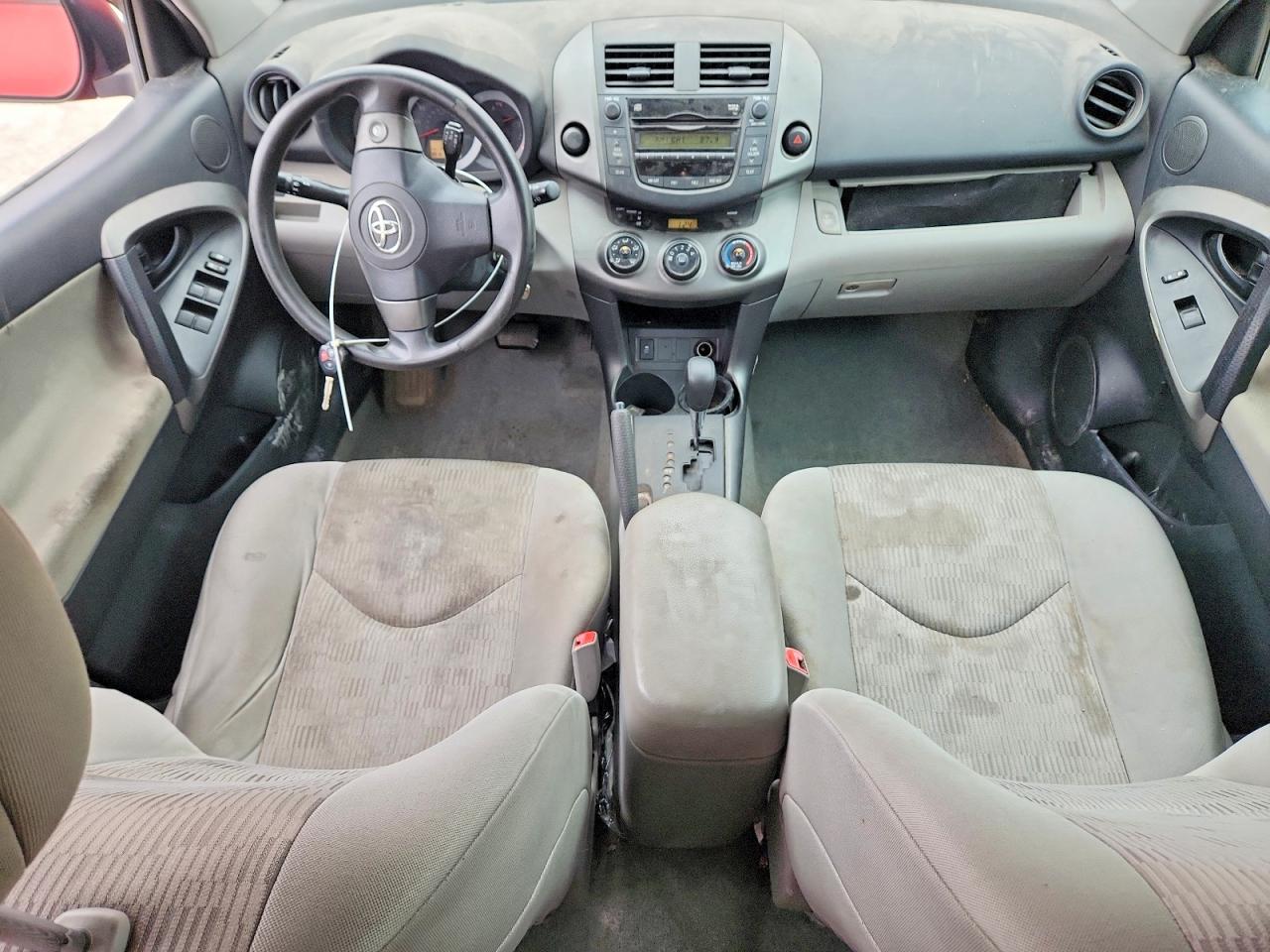 2010 Toyota Rav4 Base Red vin: 2T3ZF4DV1AW049191