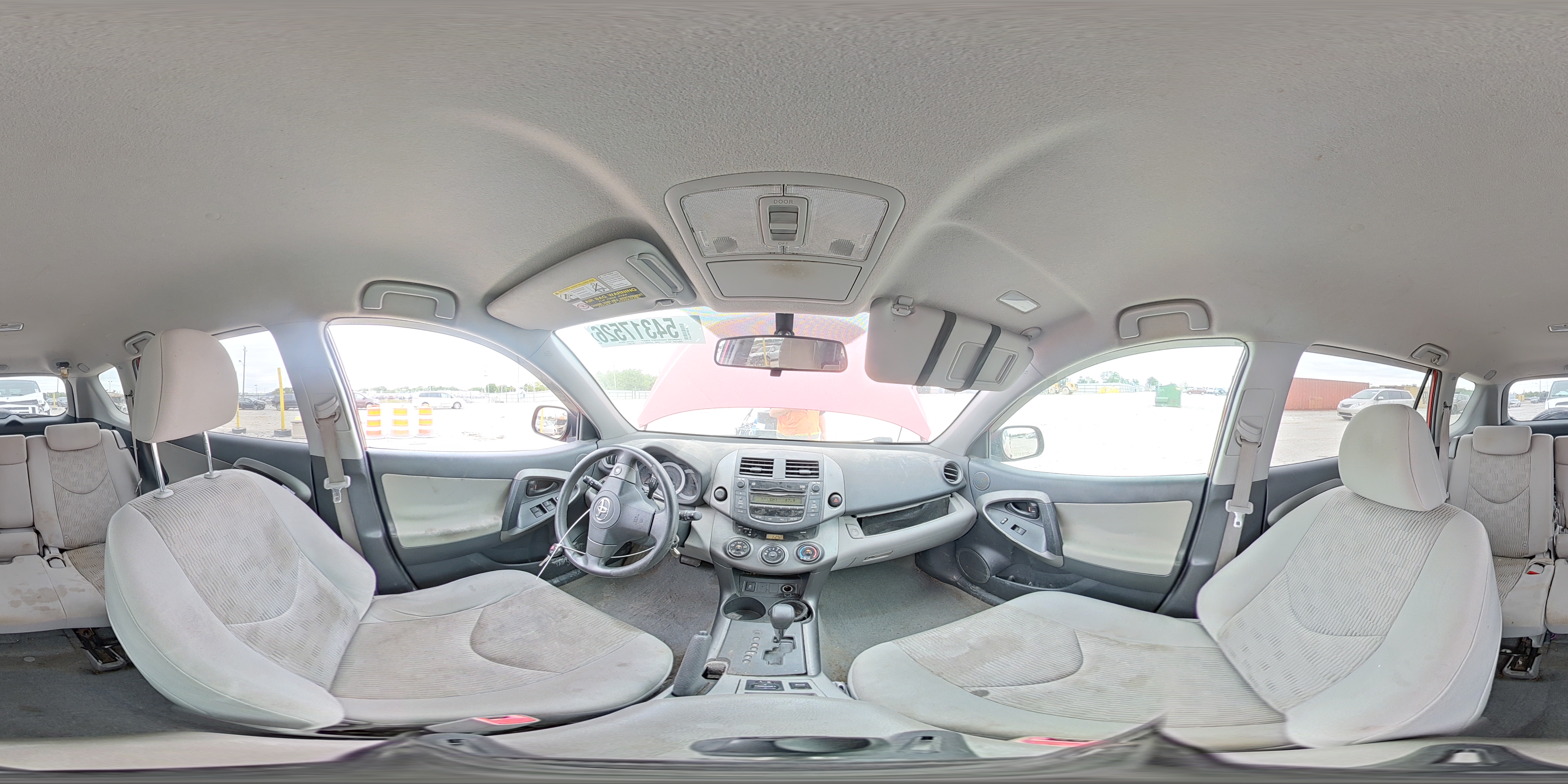 2010 Toyota Rav4 Base Red vin: 2T3ZF4DV1AW049191