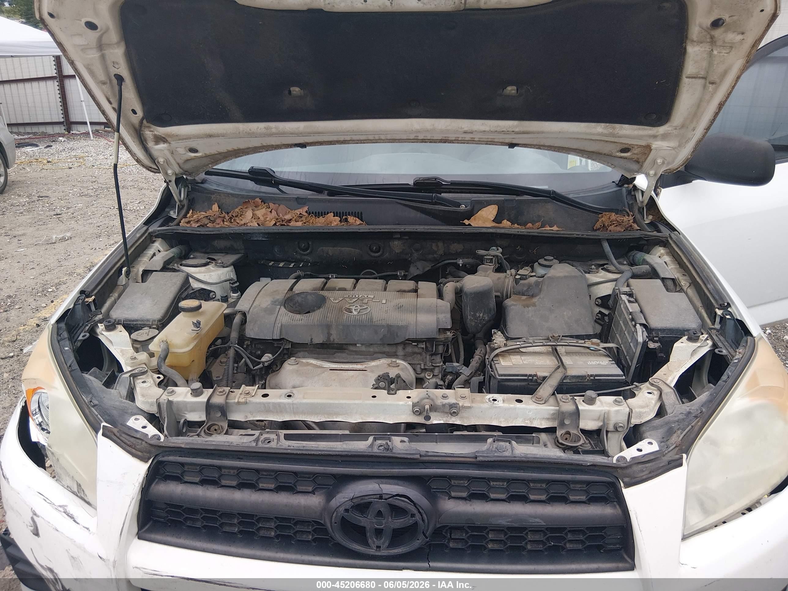 2010 Toyota Rav4   White vin: 2T3ZF4DV1AW049563