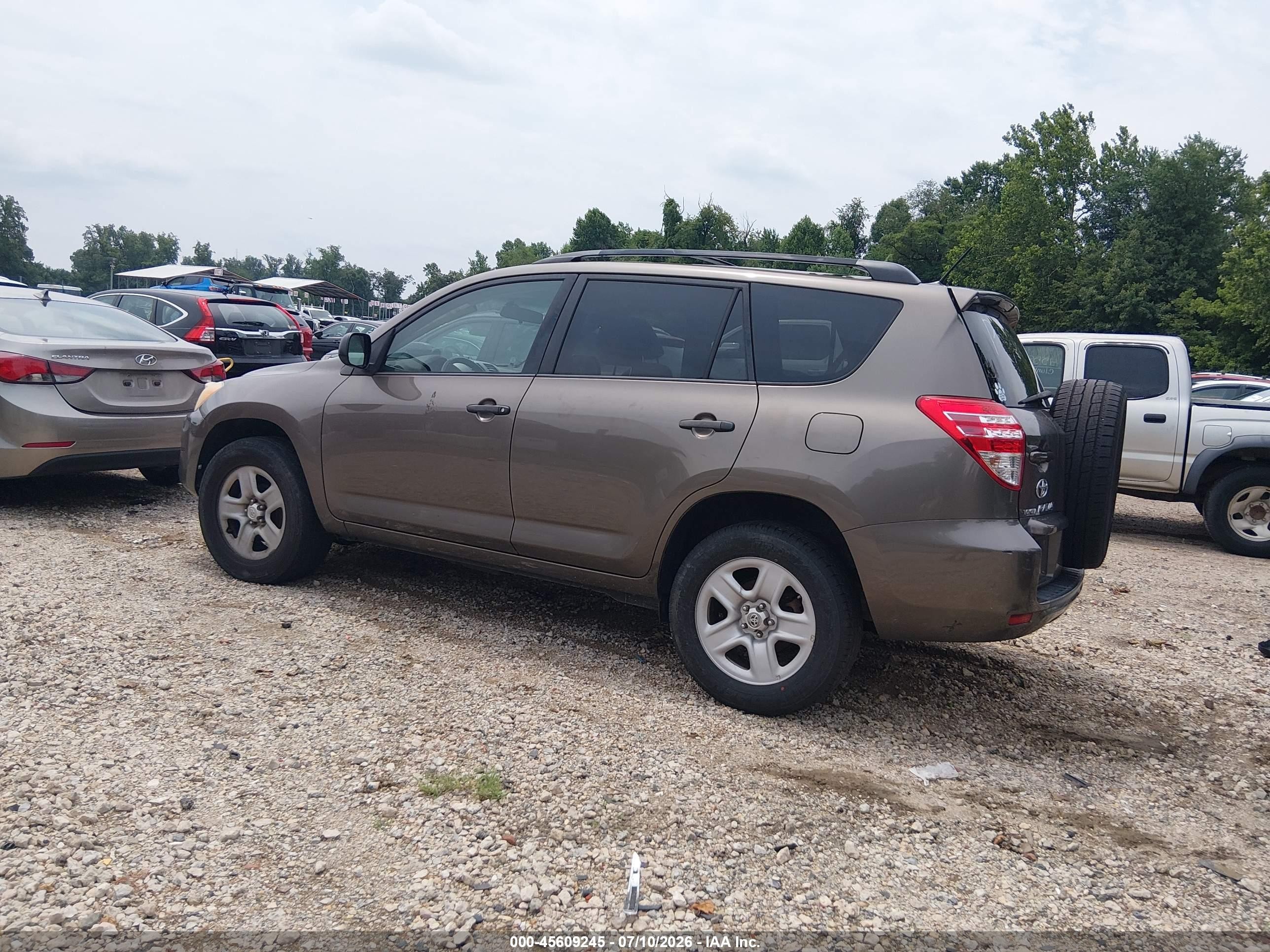 2010 Toyota Rav4   Gold vin: 2T3ZF4DV1AW050566