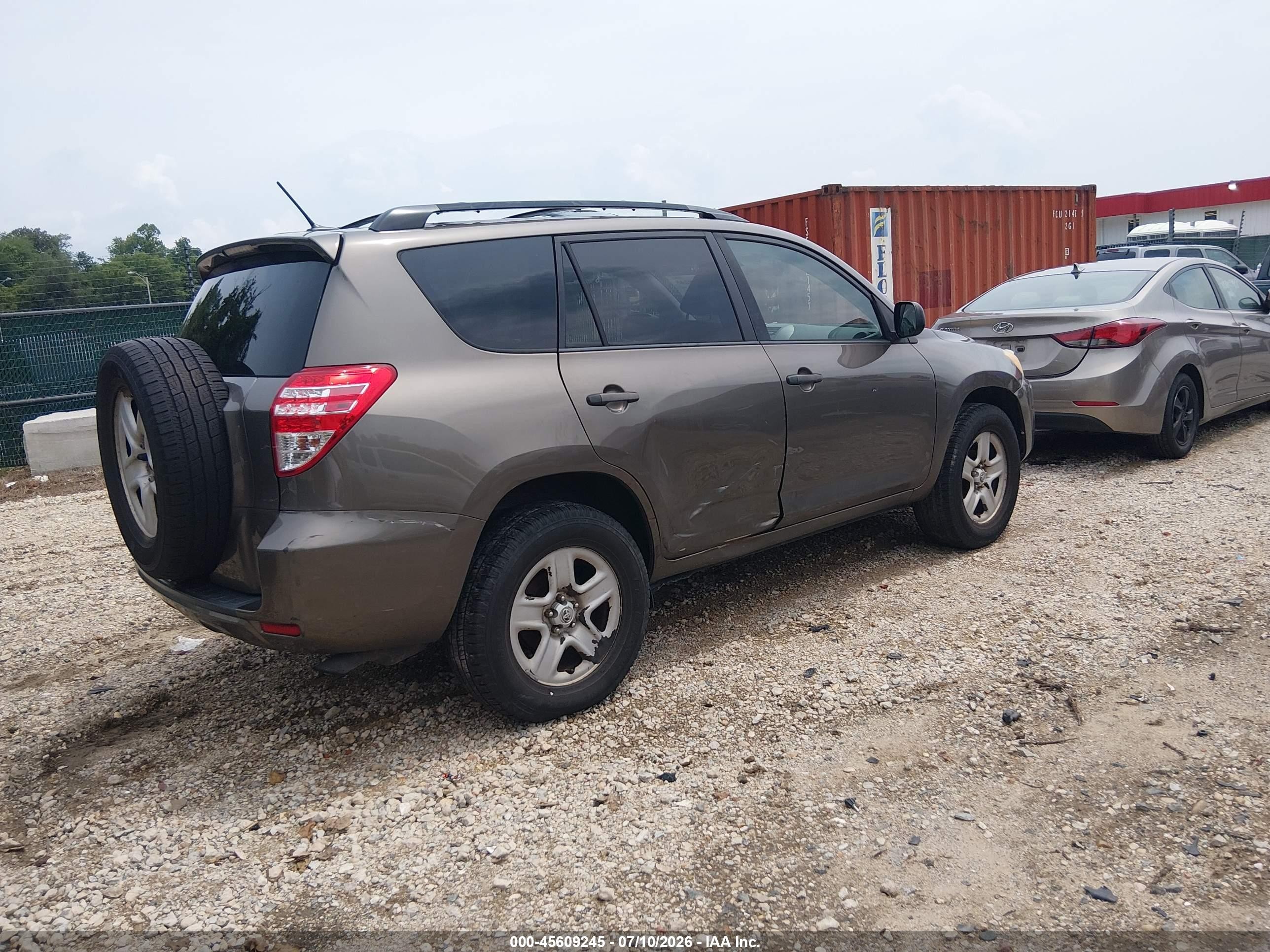 2010 Toyota Rav4   Gold vin: 2T3ZF4DV1AW050566