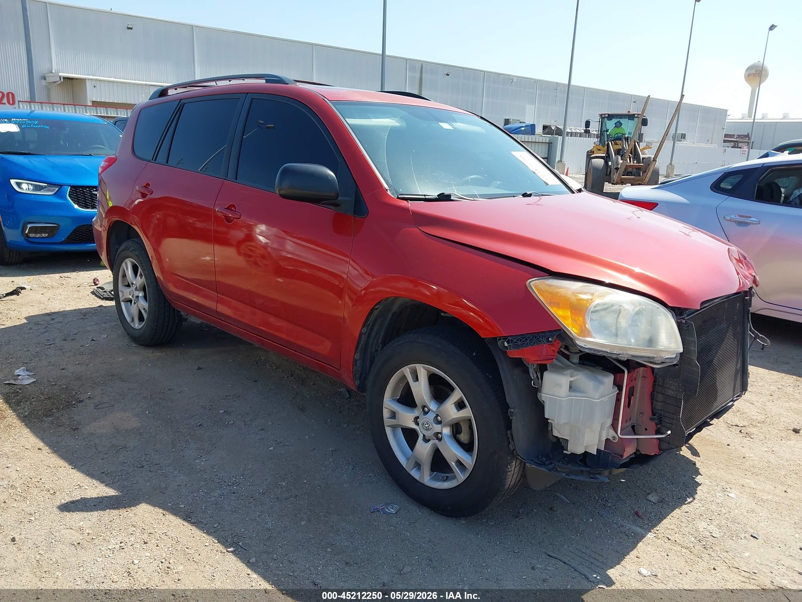 2011 Toyota Rav4   Красный vin: 2T3ZF4DV1BW060306