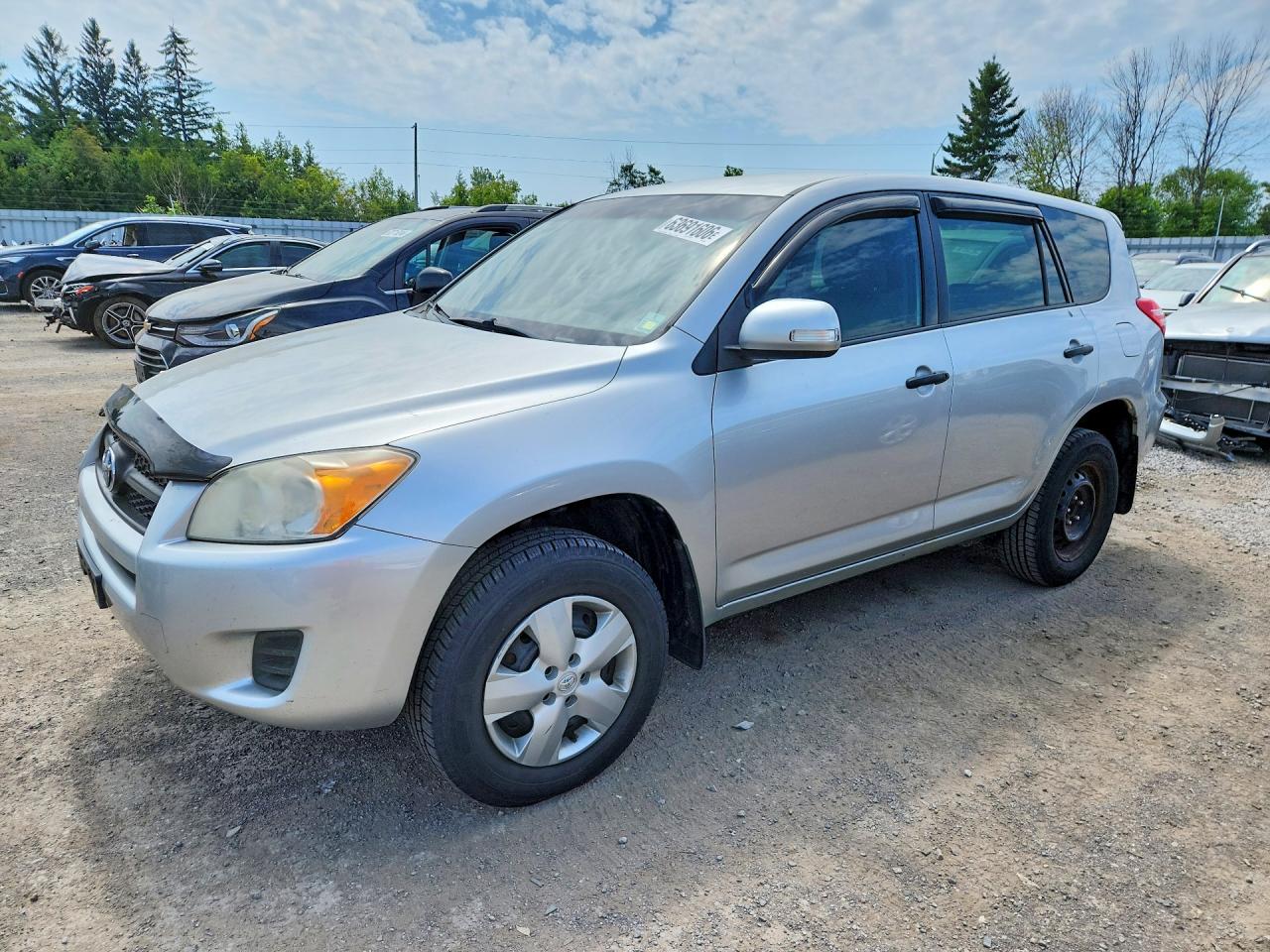 2011 Toyota Rav4 Base Silver vin: 2T3ZF4DV1BW060404