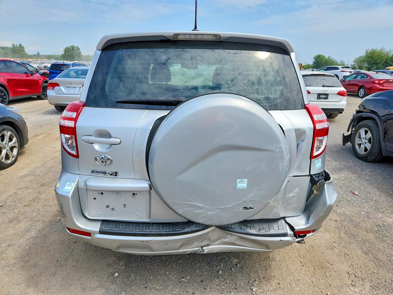2011 Toyota Rav4 Base Silver vin: 2T3ZF4DV1BW060404