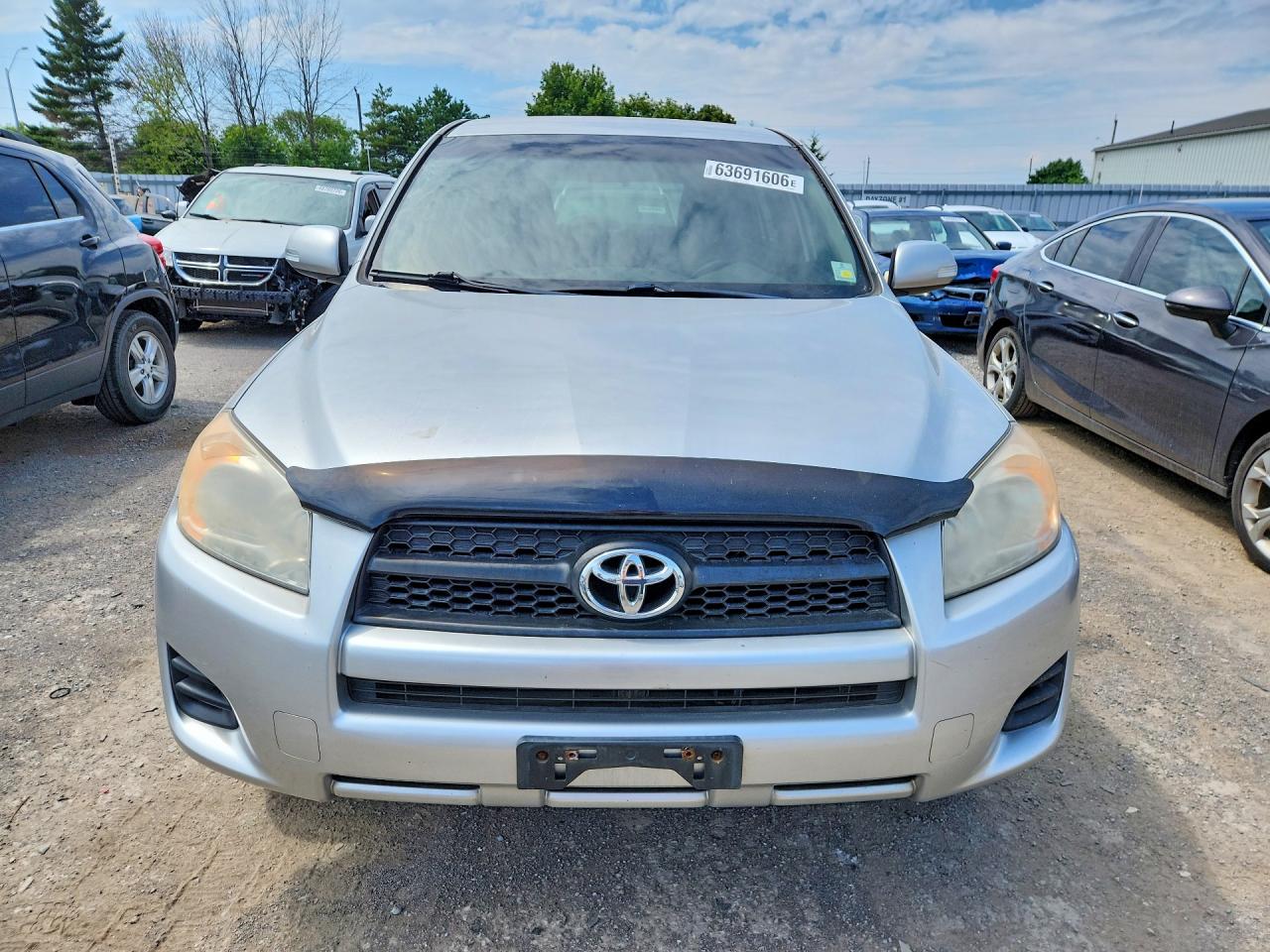 2011 Toyota Rav4 Base Silver vin: 2T3ZF4DV1BW060404