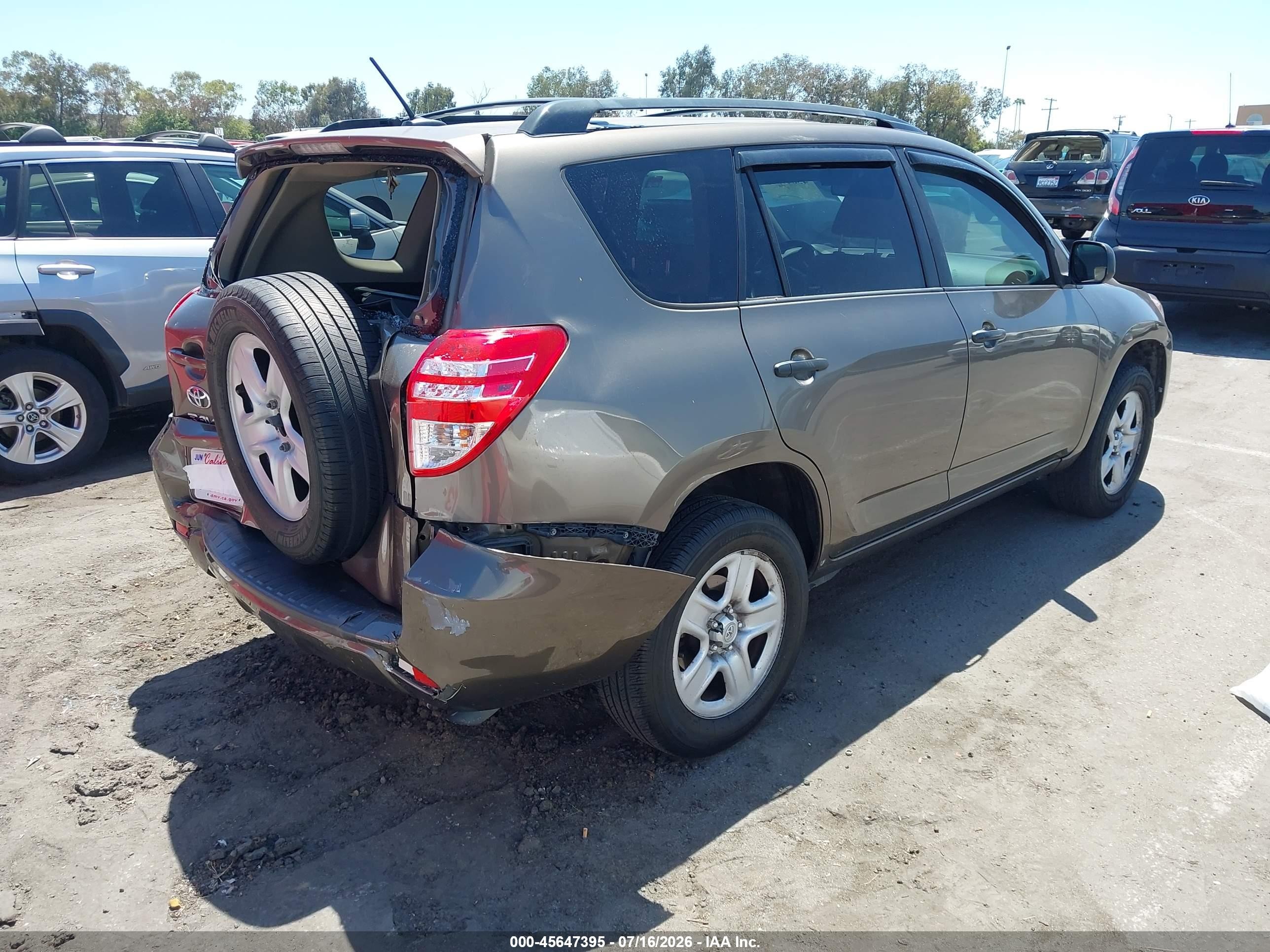 2011 Toyota Rav4   Brown vin: 2T3ZF4DV1BW065909