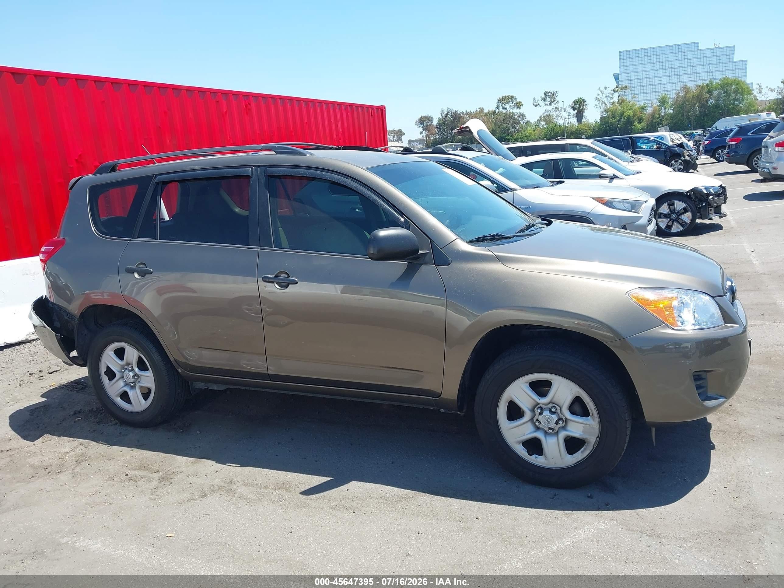 2011 Toyota Rav4   Brown vin: 2T3ZF4DV1BW065909