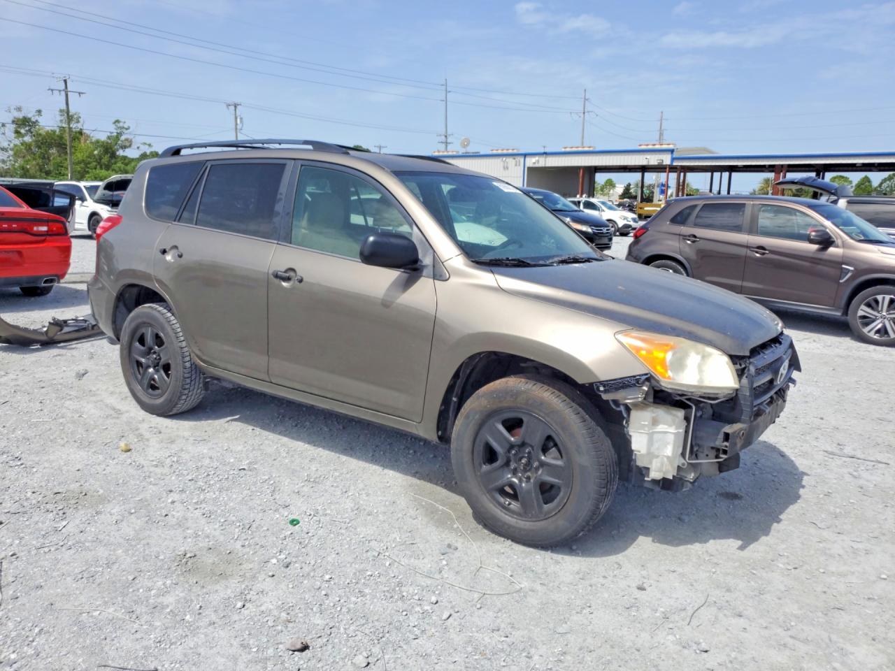 2011 Toyota Rav4 Base Желто-коричневый vin: 2T3ZF4DV1BW066431
