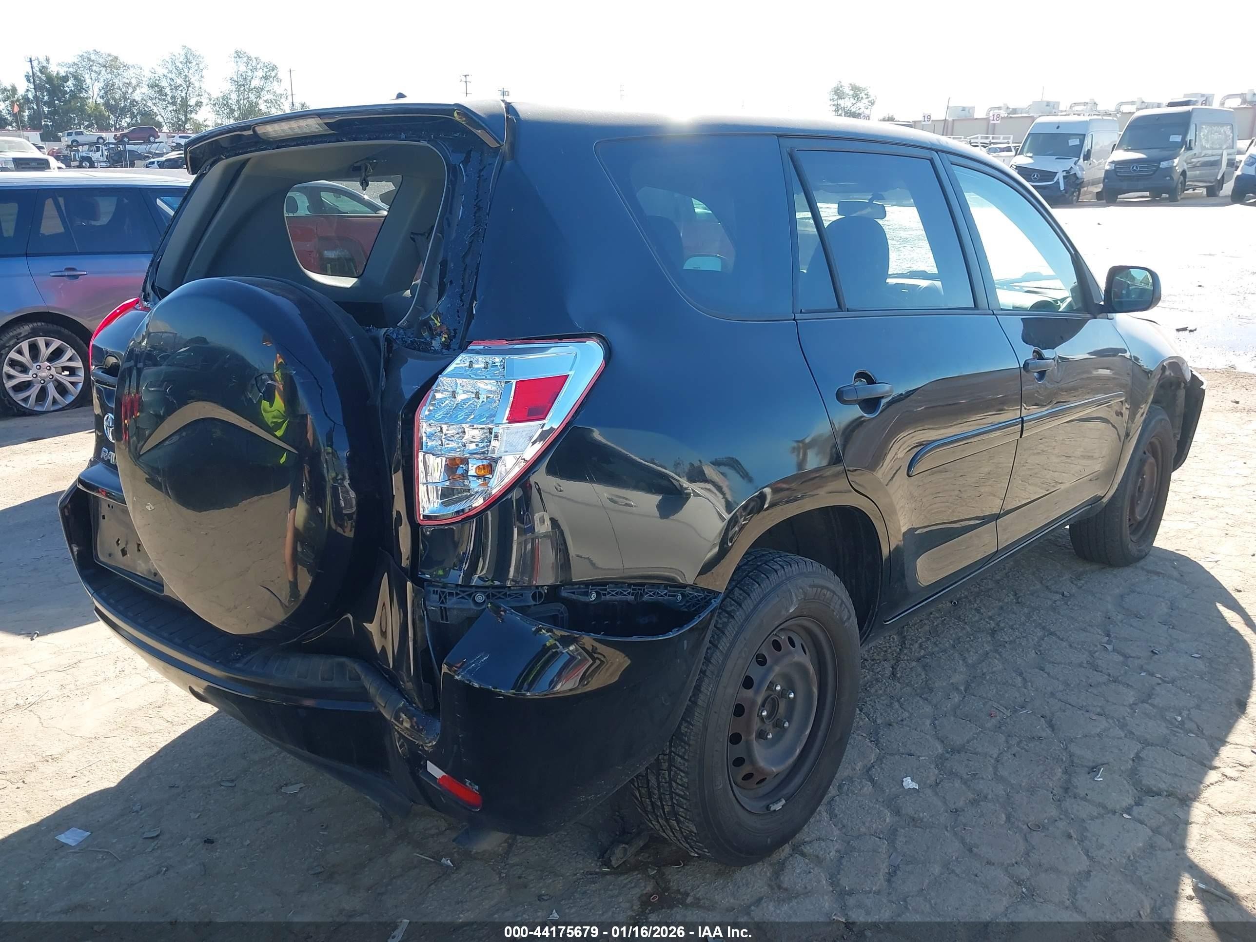 2011 Toyota Rav4   Black vin: 2T3ZF4DV1BW071757