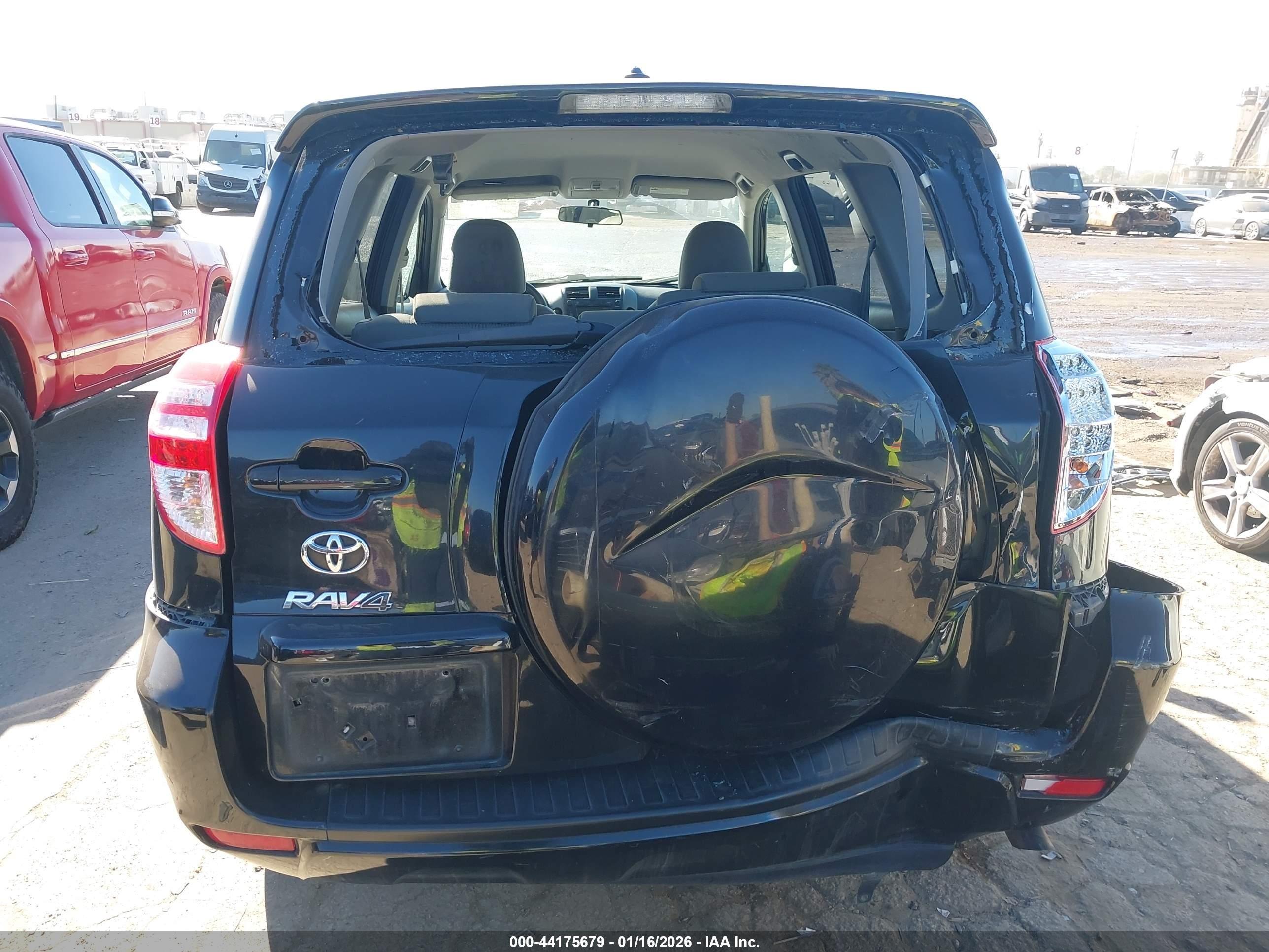 2011 Toyota Rav4   Black vin: 2T3ZF4DV1BW071757