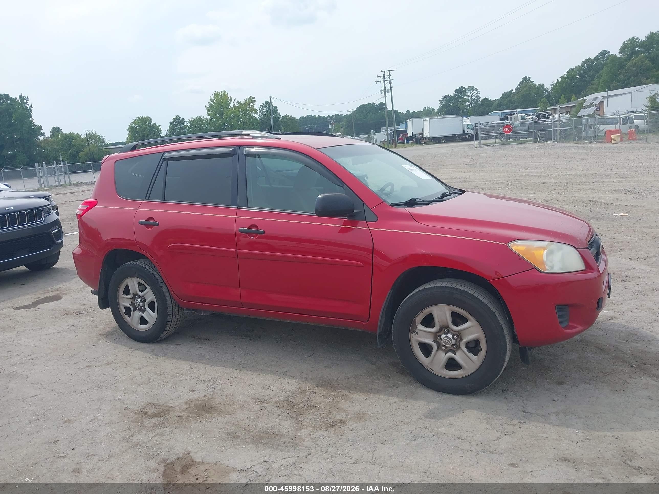 2011 Toyota Rav4   Red vin: 2T3ZF4DV1BW076442