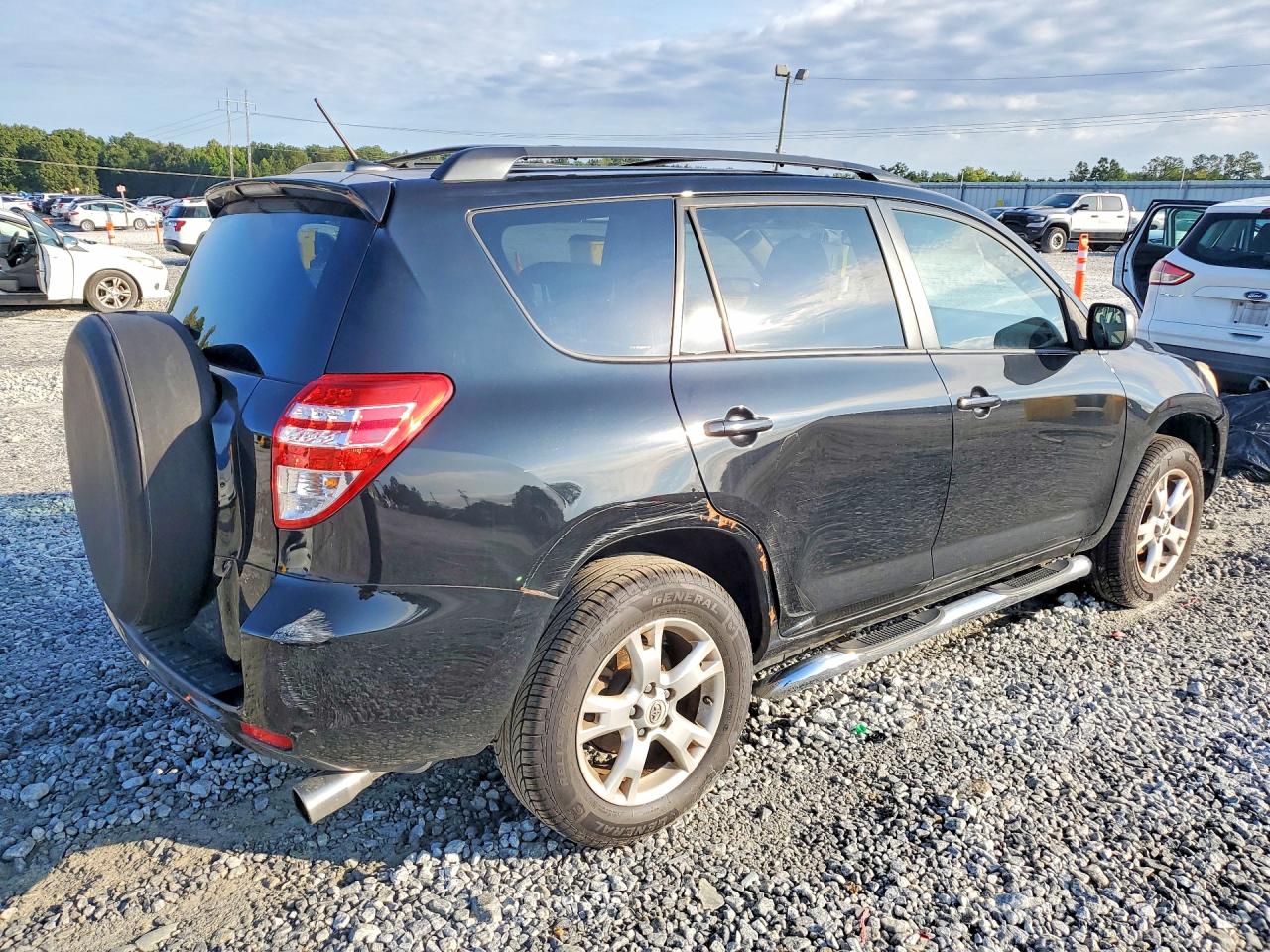 2011 Toyota Rav4 Base Black vin: 2T3ZF4DV1BW079437