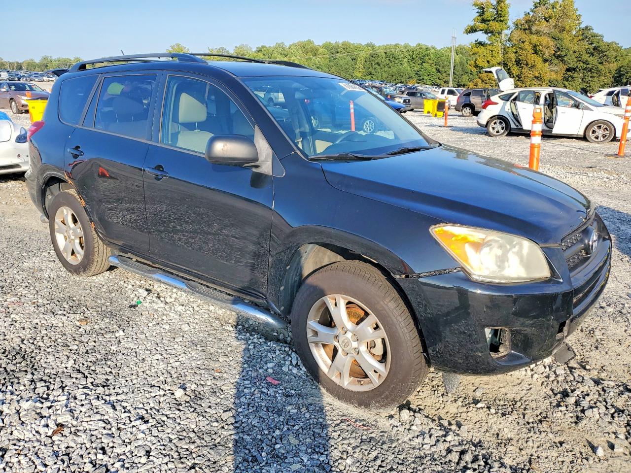 2011 Toyota Rav4 Base Black vin: 2T3ZF4DV1BW079437