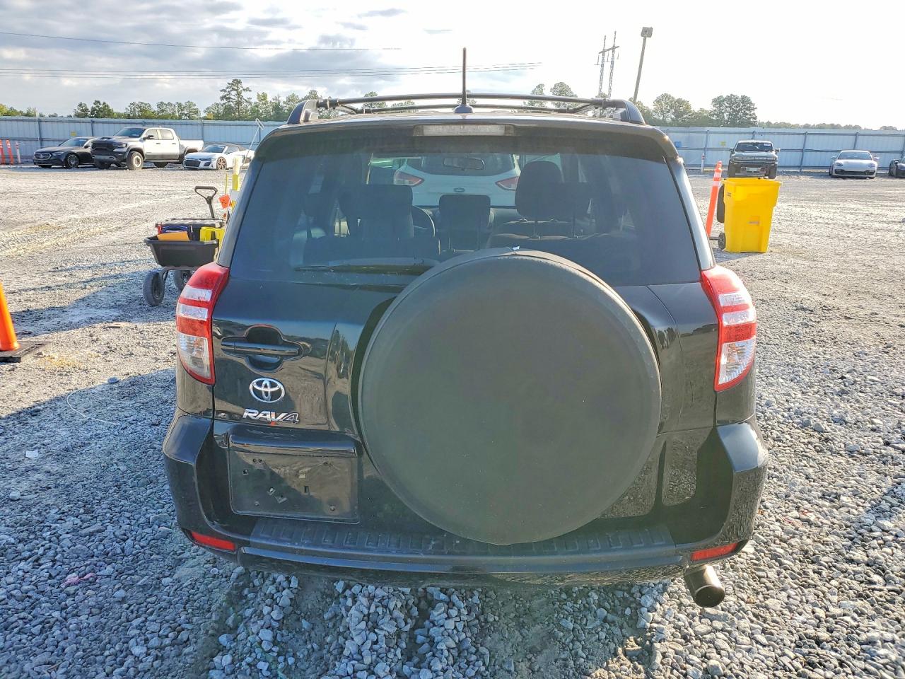 2011 Toyota Rav4 Base Black vin: 2T3ZF4DV1BW079437