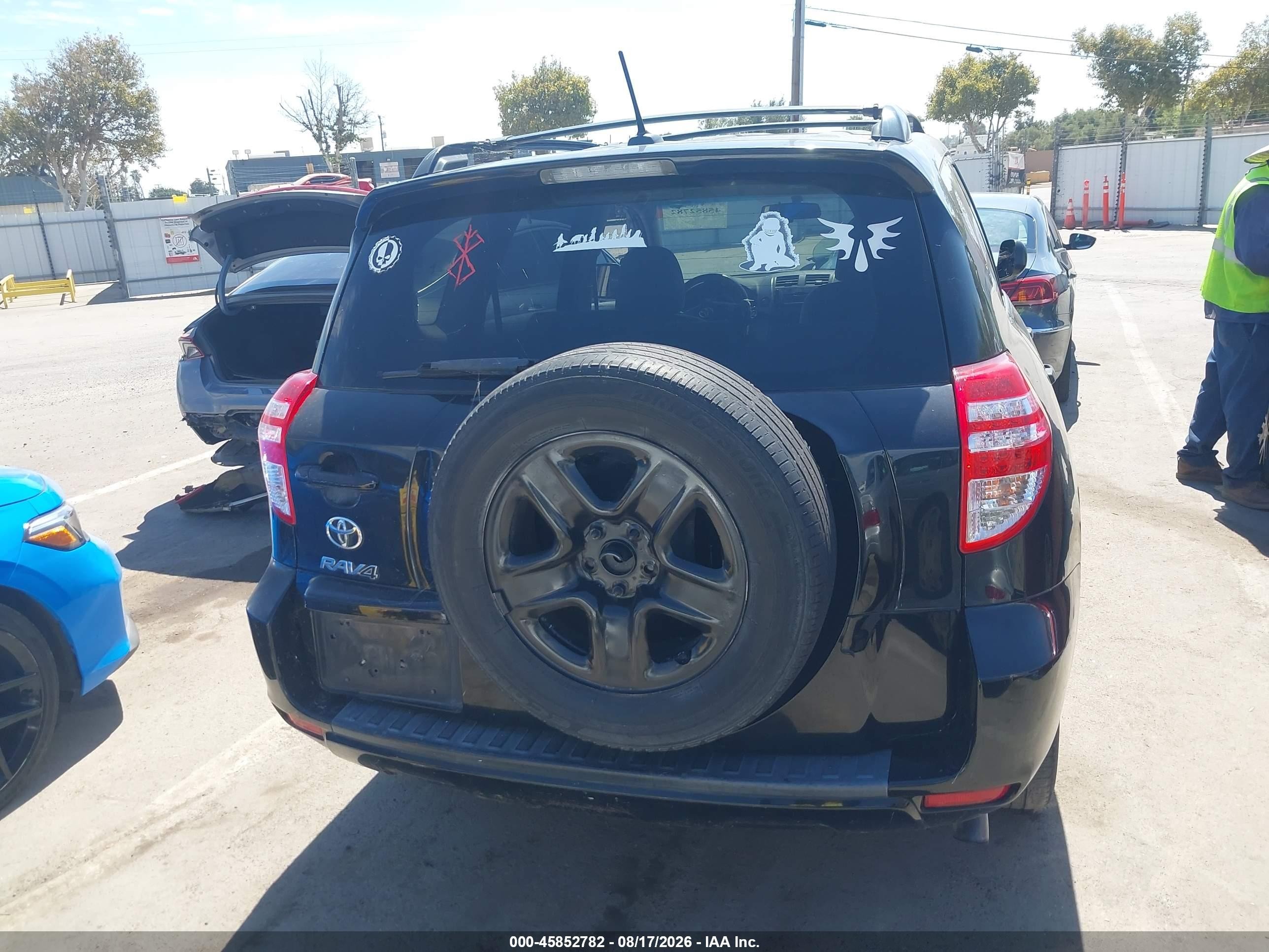 2011 Toyota Rav4   Black vin: 2T3ZF4DV1BW084170