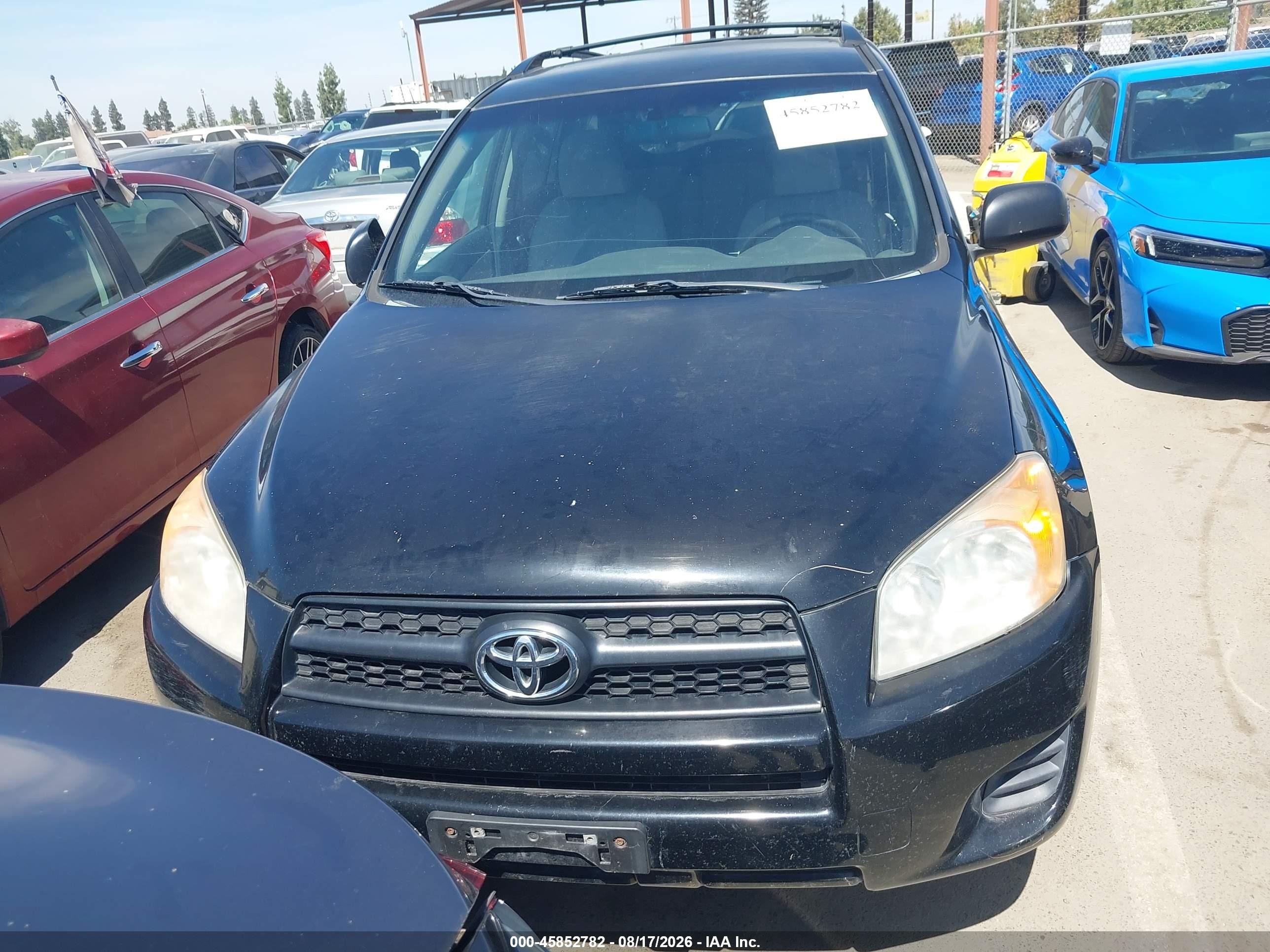 2011 Toyota Rav4   Black vin: 2T3ZF4DV1BW084170