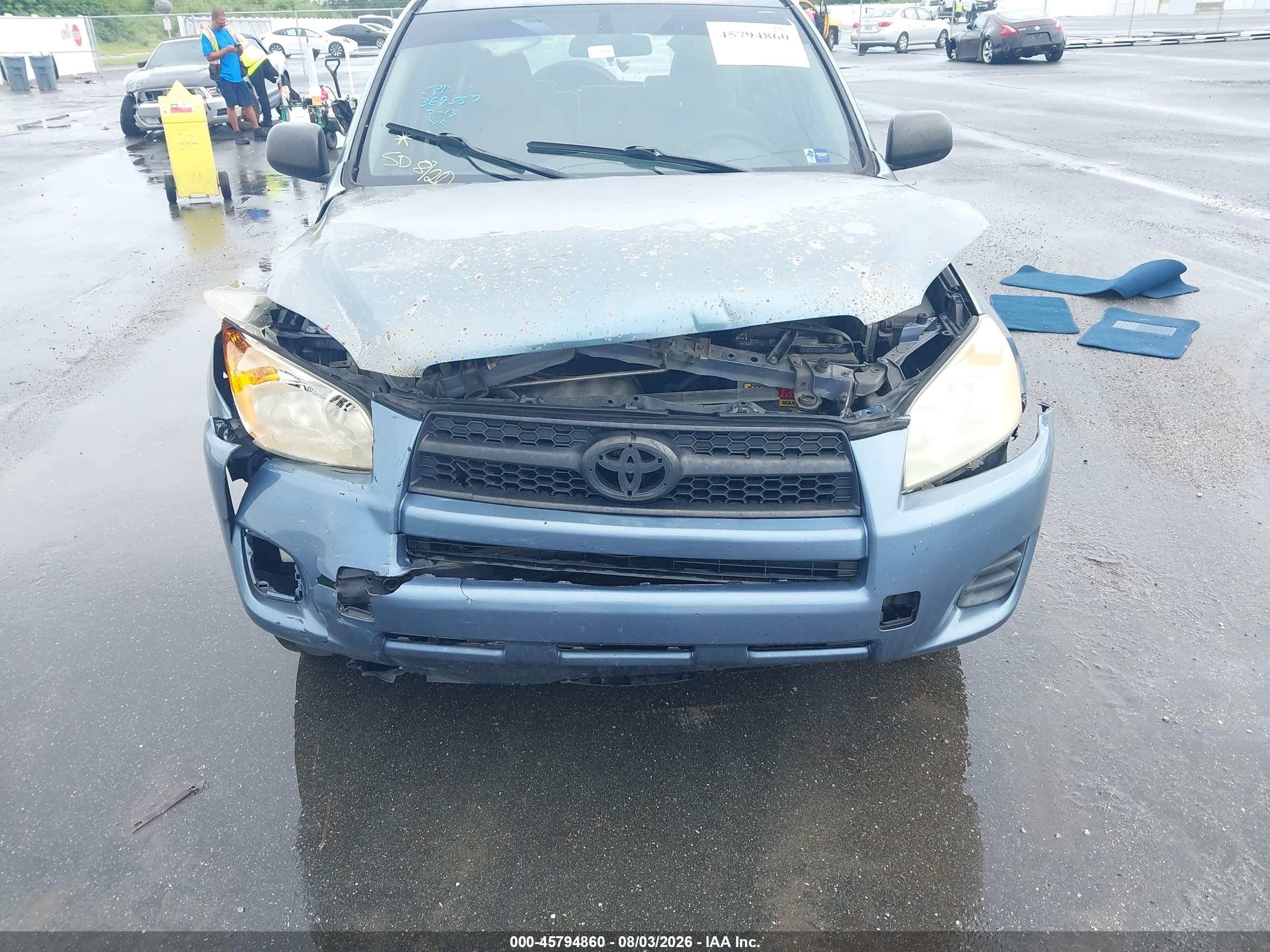 2011 Toyota Rav4   Blue vin: 2T3ZF4DV1BW084265