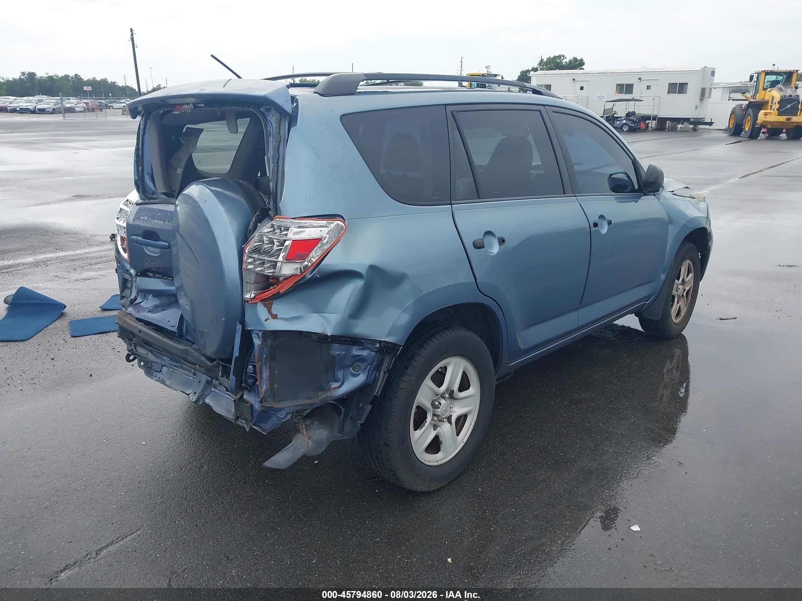 2011 Toyota Rav4   Blue vin: 2T3ZF4DV1BW084265