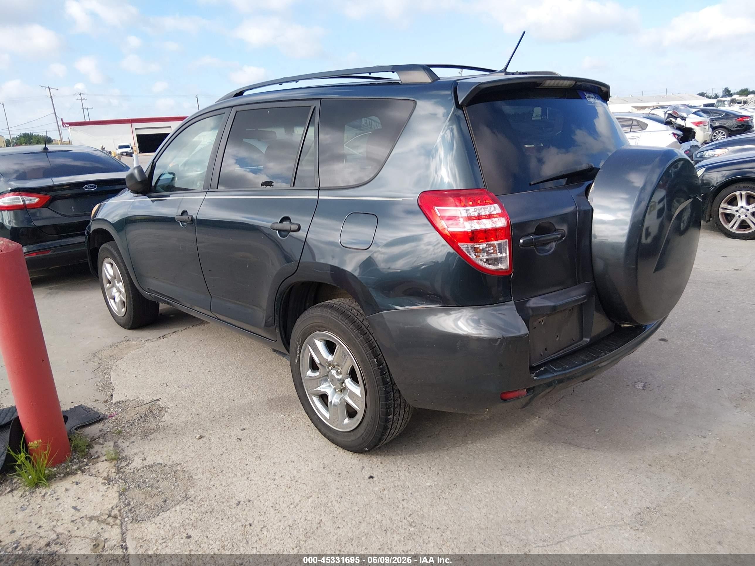 2011 Toyota Rav4   Green vin: 2T3ZF4DV1BW090843