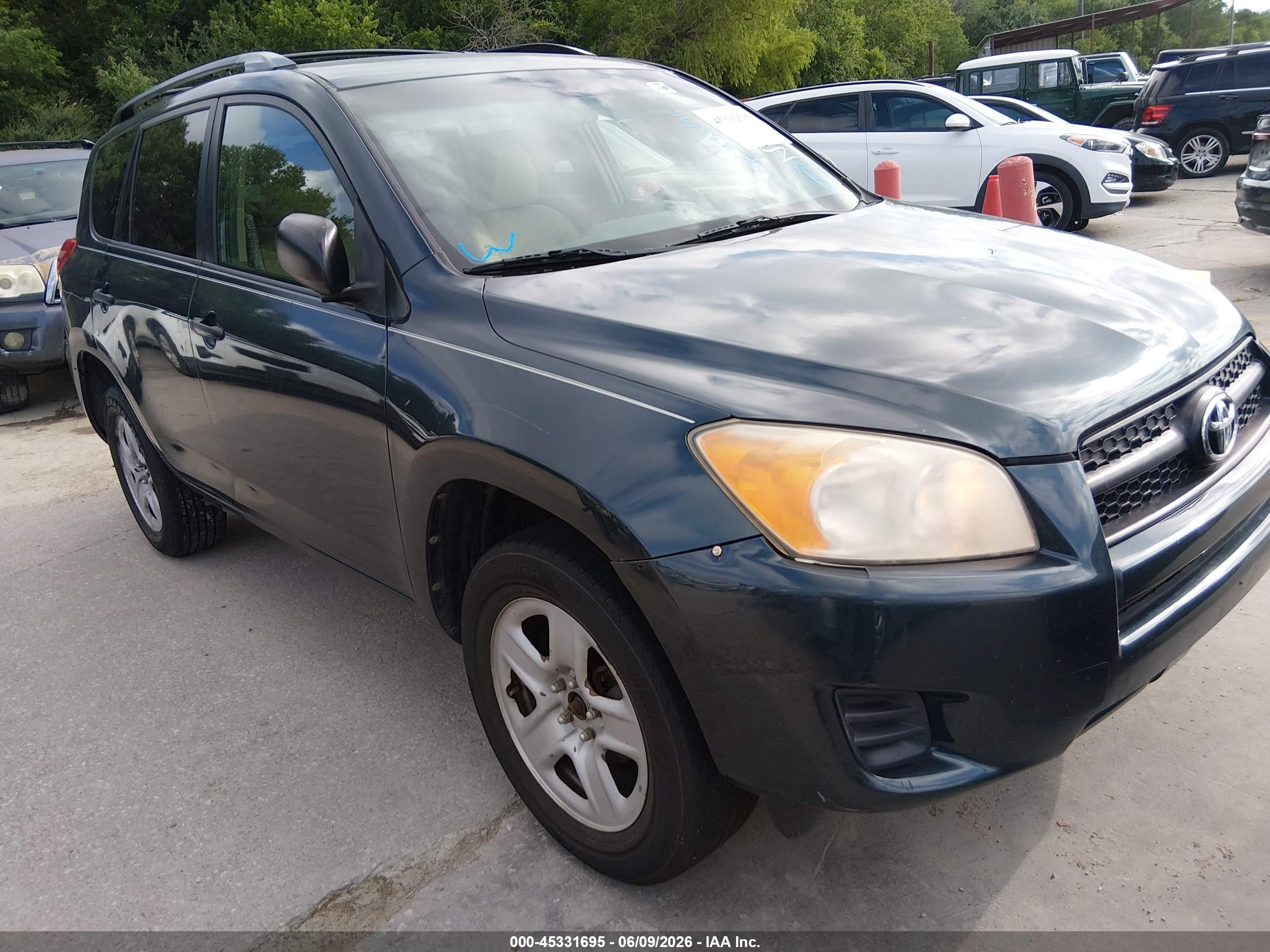 2011 Toyota Rav4   Green vin: 2T3ZF4DV1BW090843