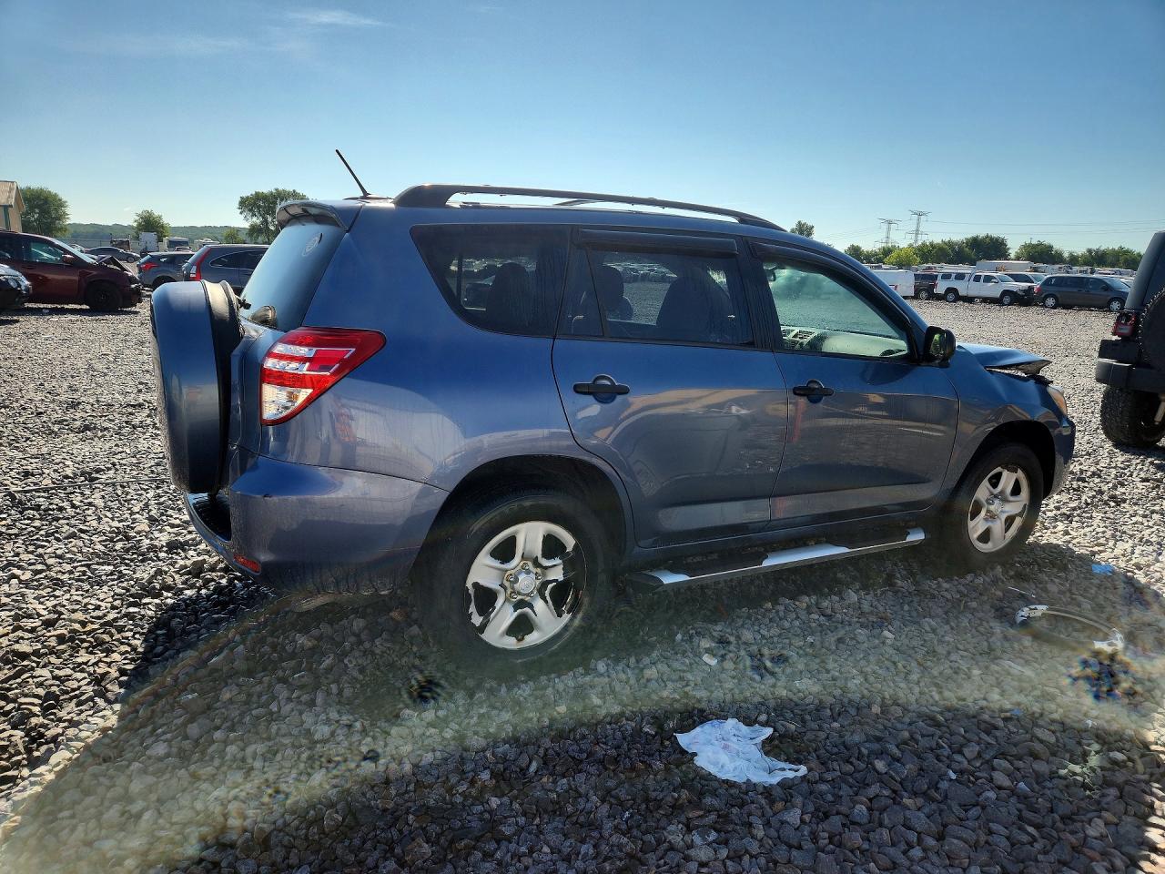 2011 Toyota Rav4 Base Blue vin: 2T3ZF4DV1BW104272