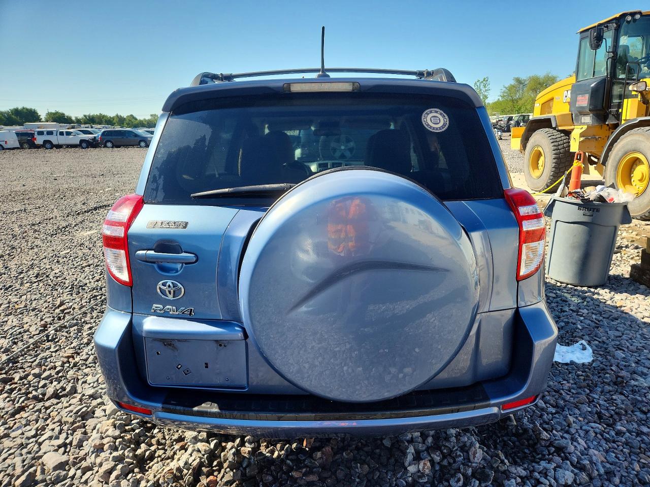 2011 Toyota Rav4 Base Blue vin: 2T3ZF4DV1BW104272
