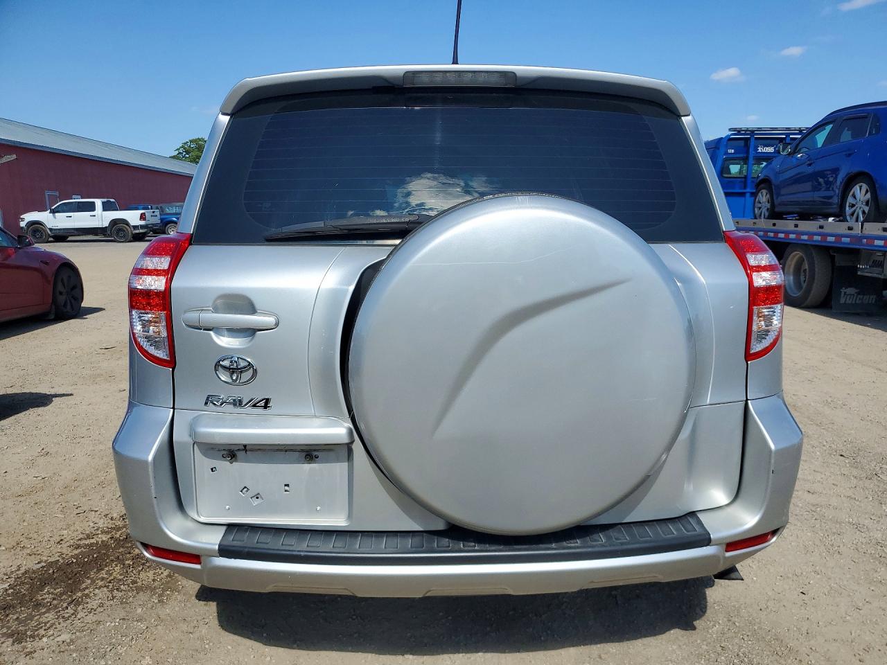 2012 Toyota Rav4 Base Silver vin: 2T3ZF4DV1CW109831
