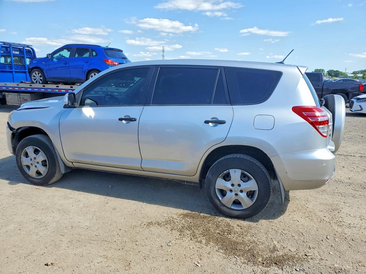 2012 Toyota Rav4 Base Silver vin: 2T3ZF4DV1CW109831