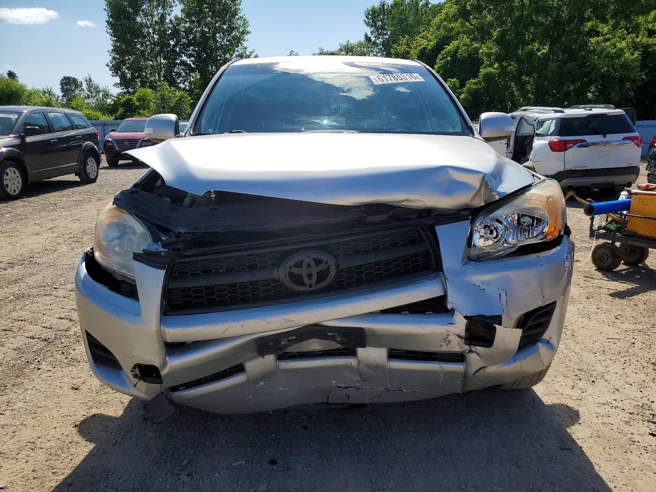 2012 Toyota Rav4 Base Silver vin: 2T3ZF4DV1CW109831