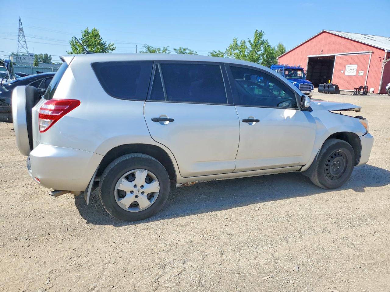 2012 Toyota Rav4 Base Silver vin: 2T3ZF4DV1CW109831